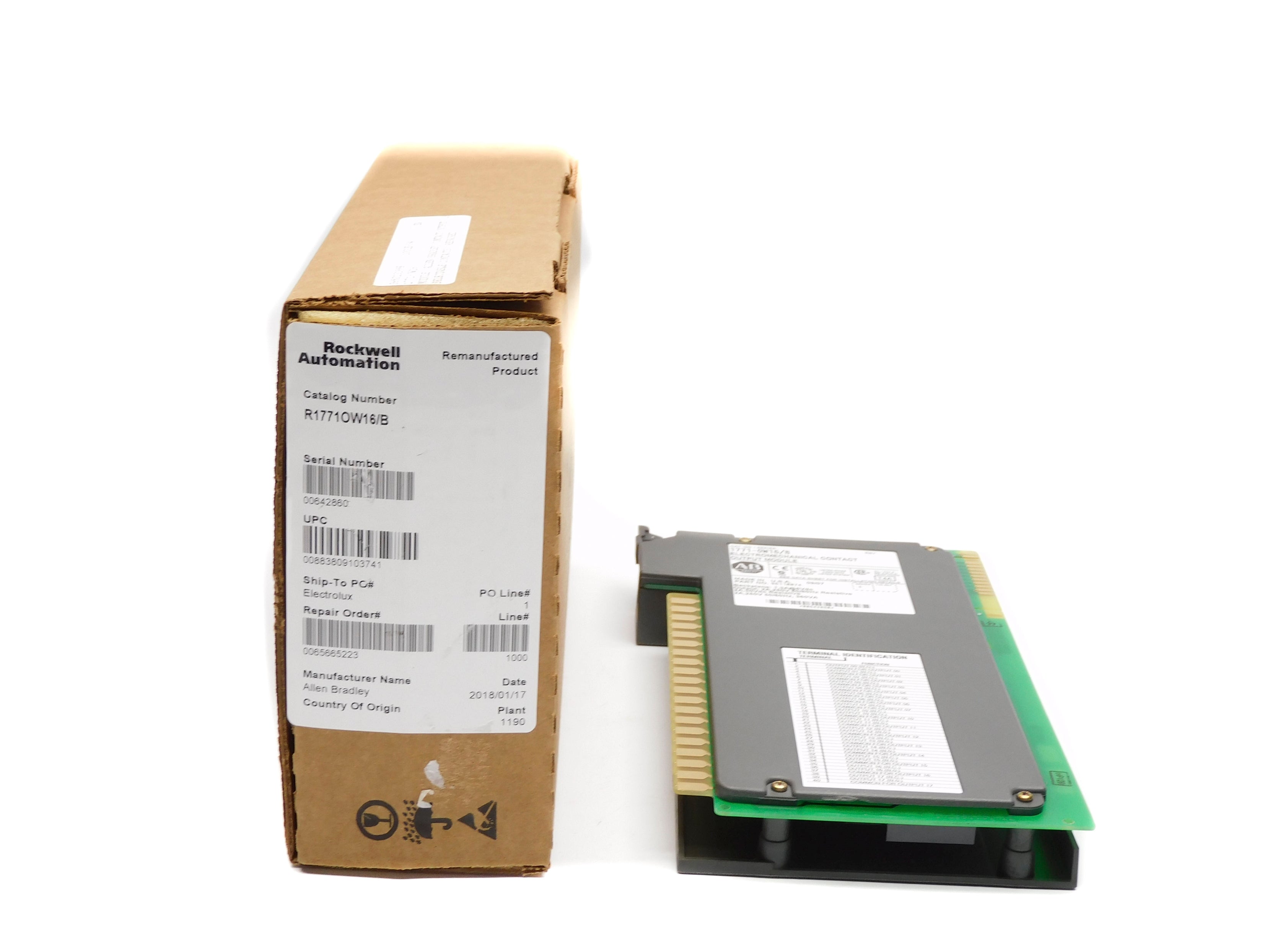 ALLEN BRADLEY 1771-OW16 SER. B REMAN
