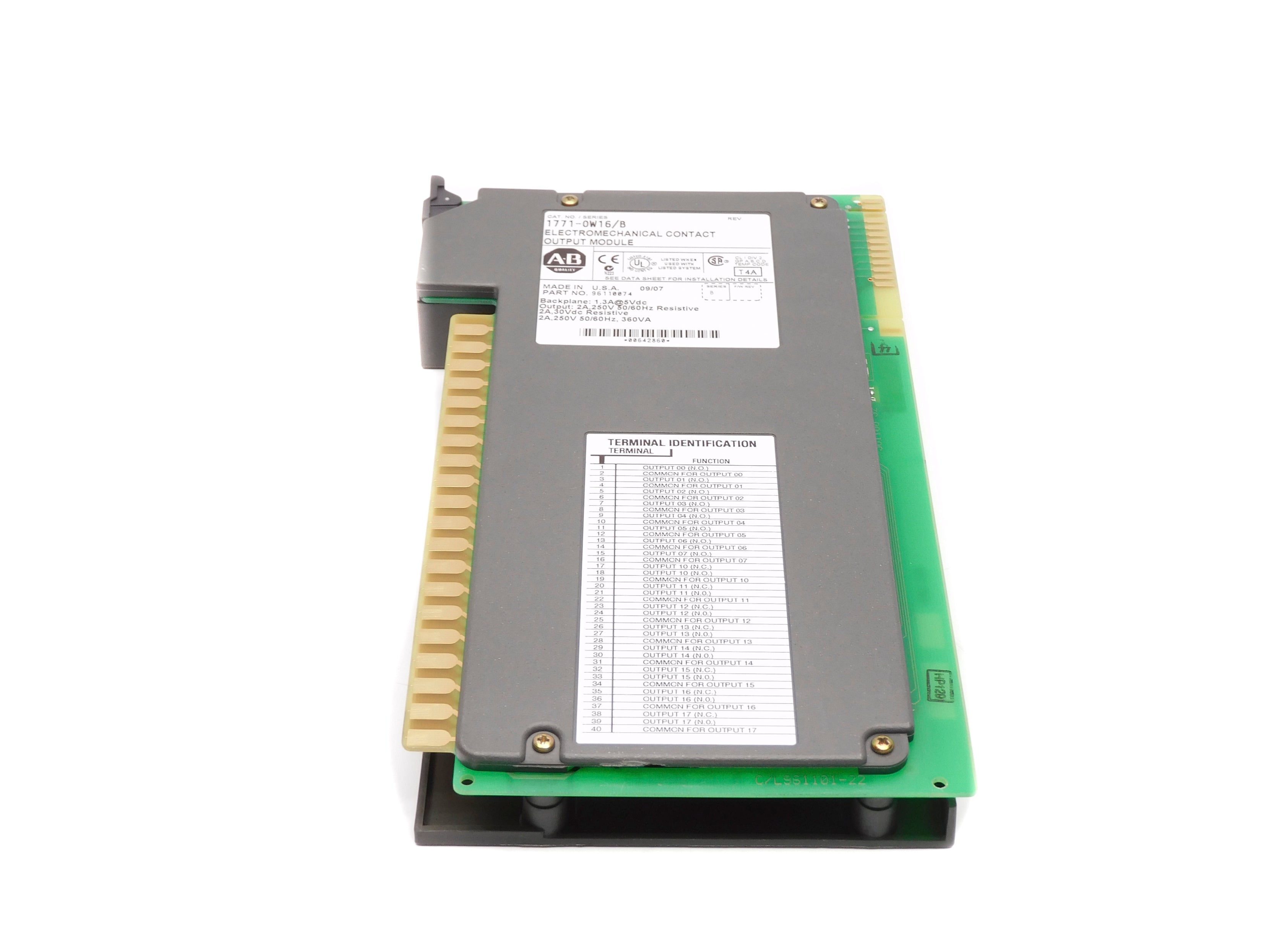 ALLEN BRADLEY 1771-OW16 SER. B REMAN