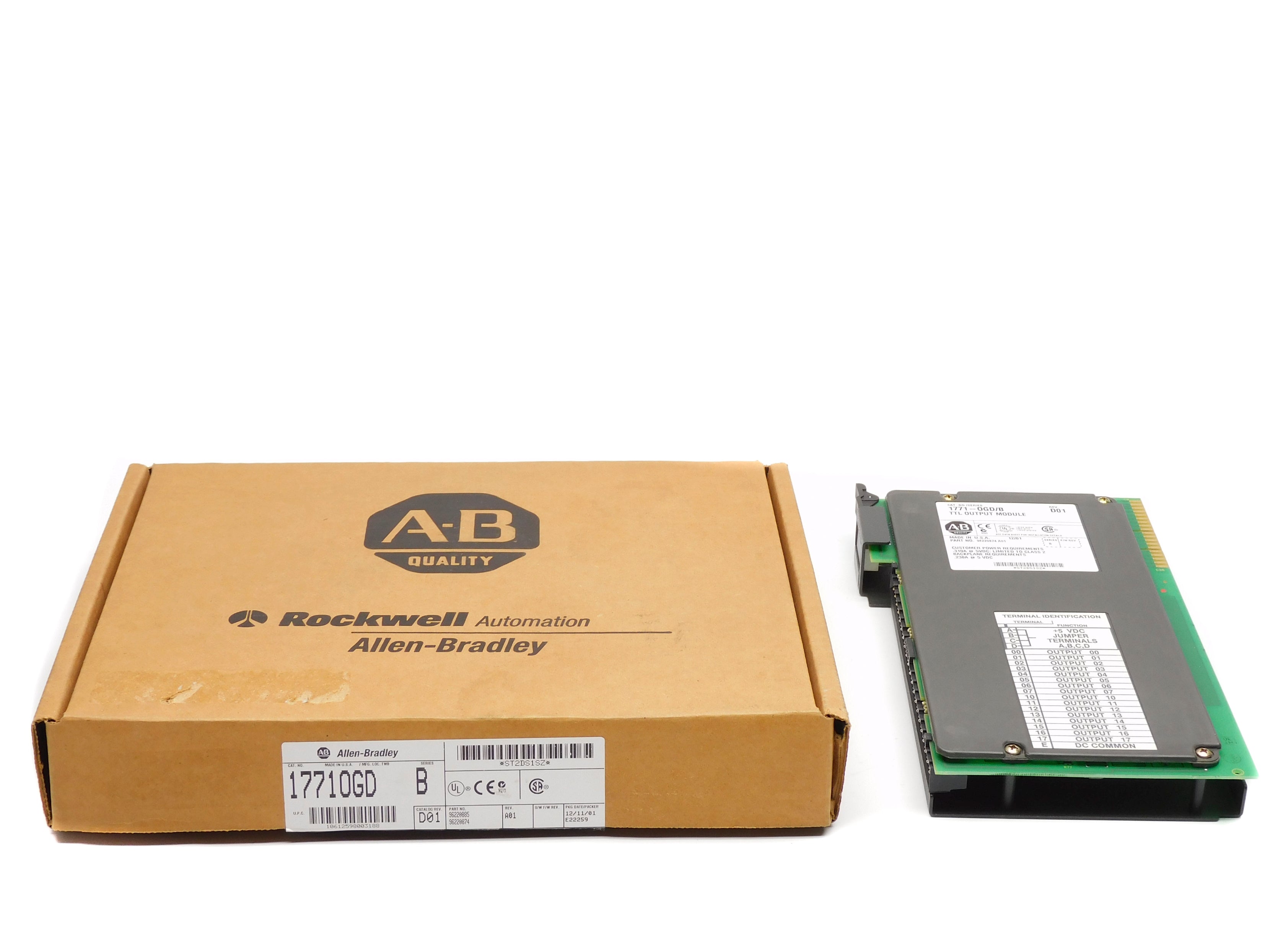 ALLEN BRADLEY 1771-OGD SER. B NSMP