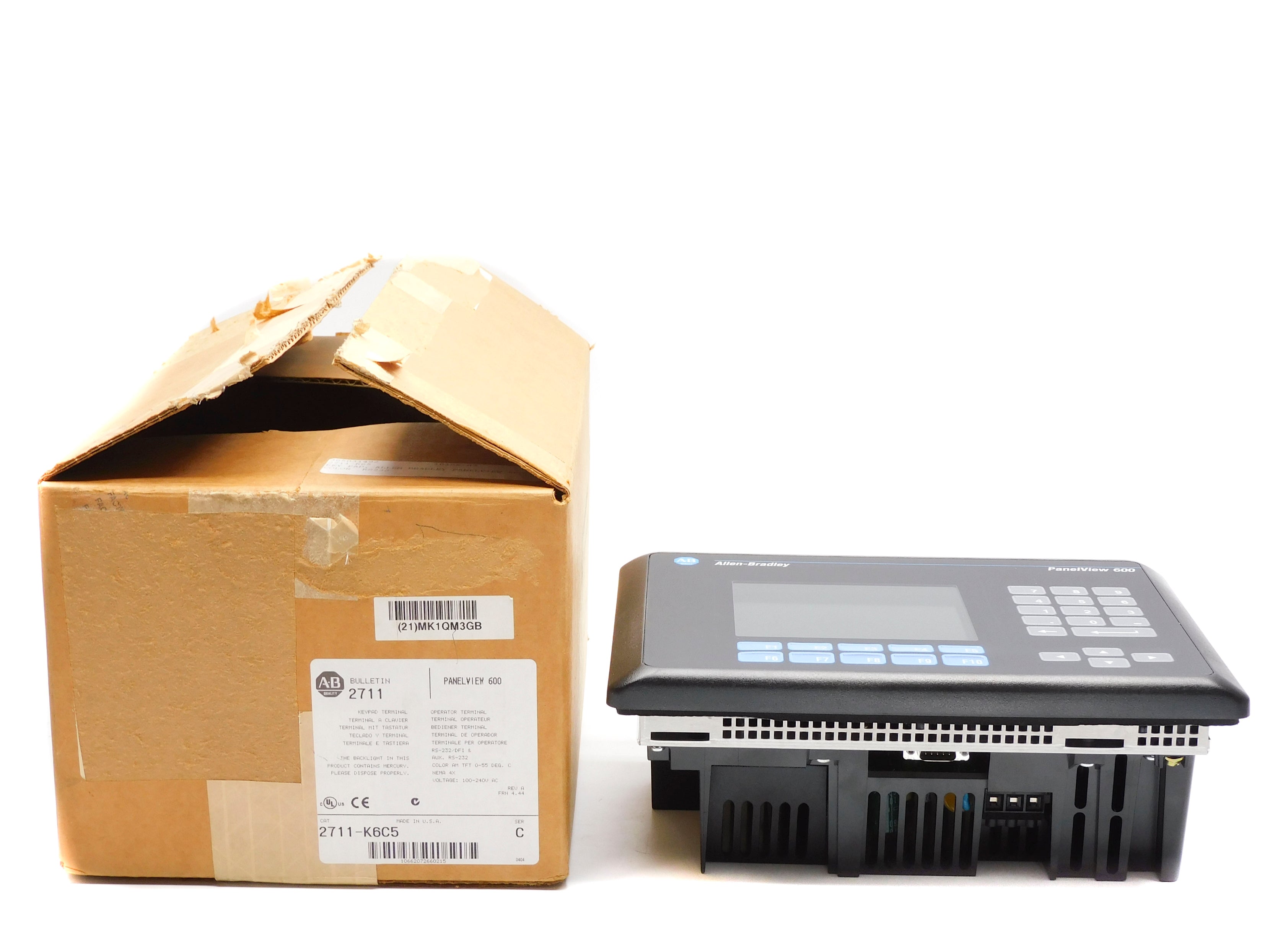ALLEN BRADLEY 2711-K6C5 SER. C F/W 4.44 NSMP