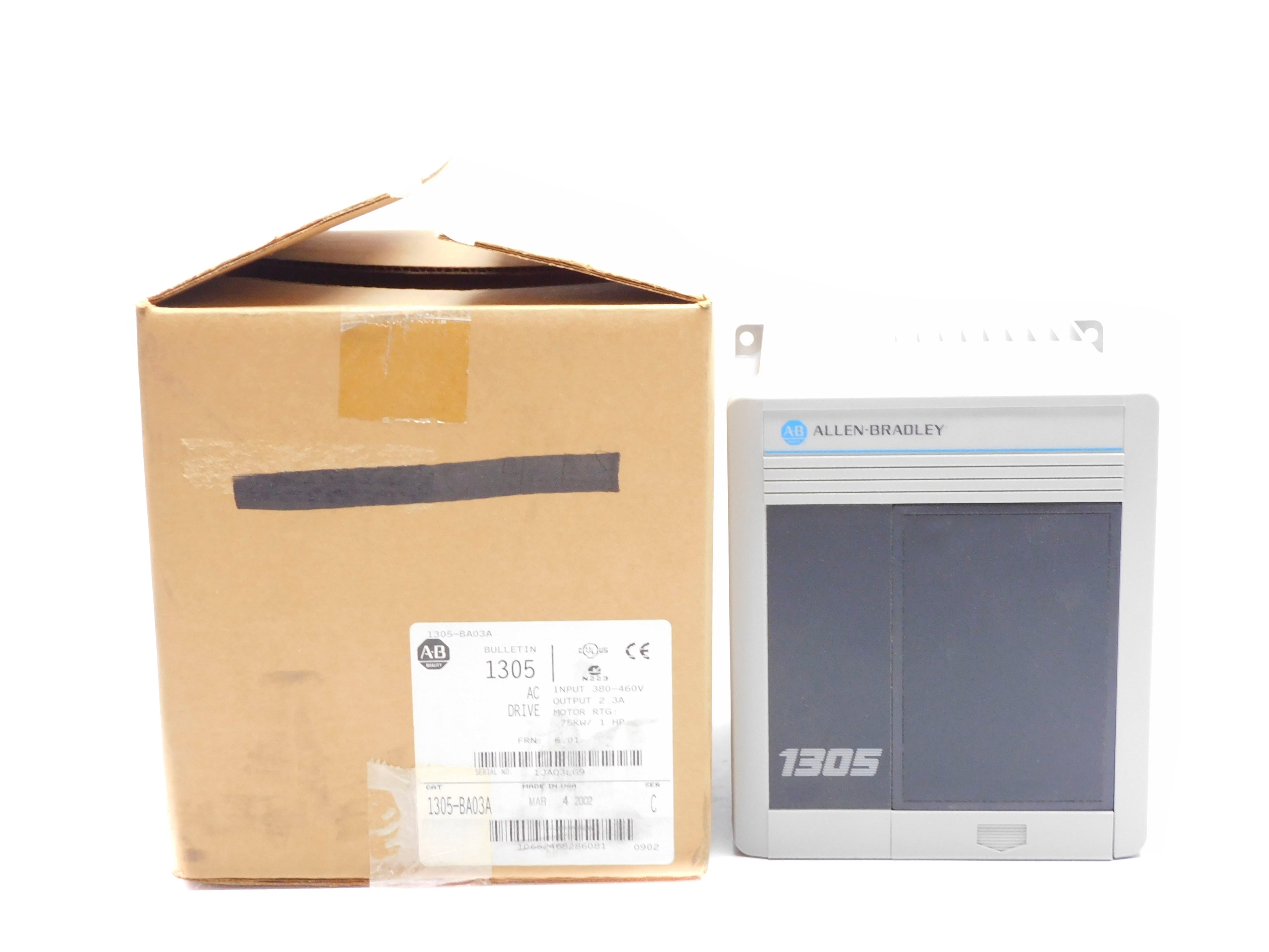 ALLEN BRADLEY 1305-BA03A SER. C F/W 6.01 (BR/WH) NSMP
