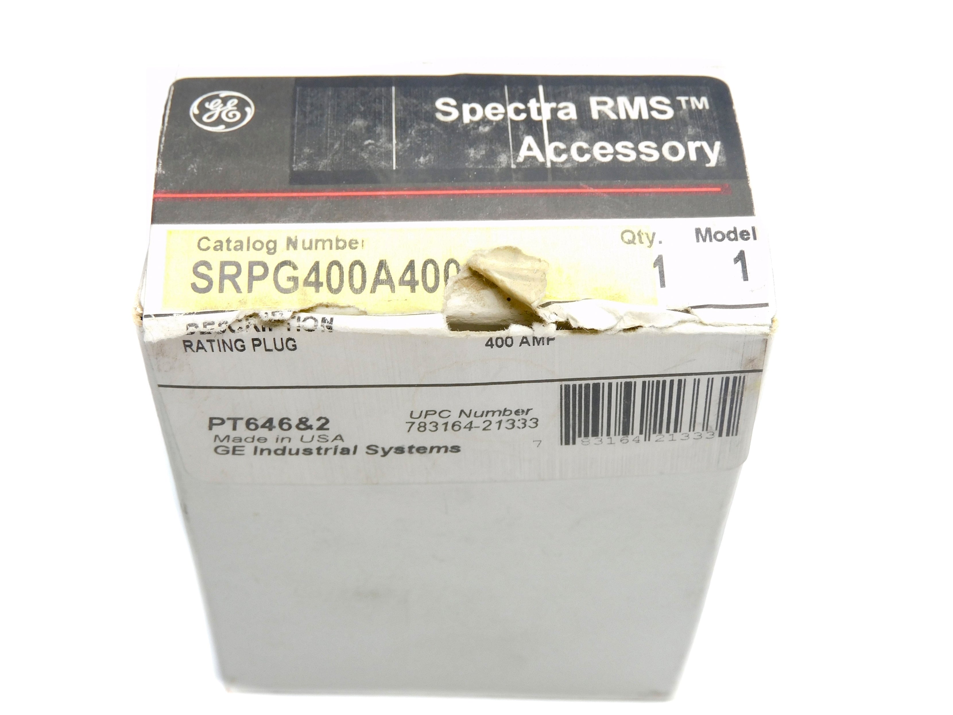 GENERAL ELECTRIC SRPG400A400 NSMP