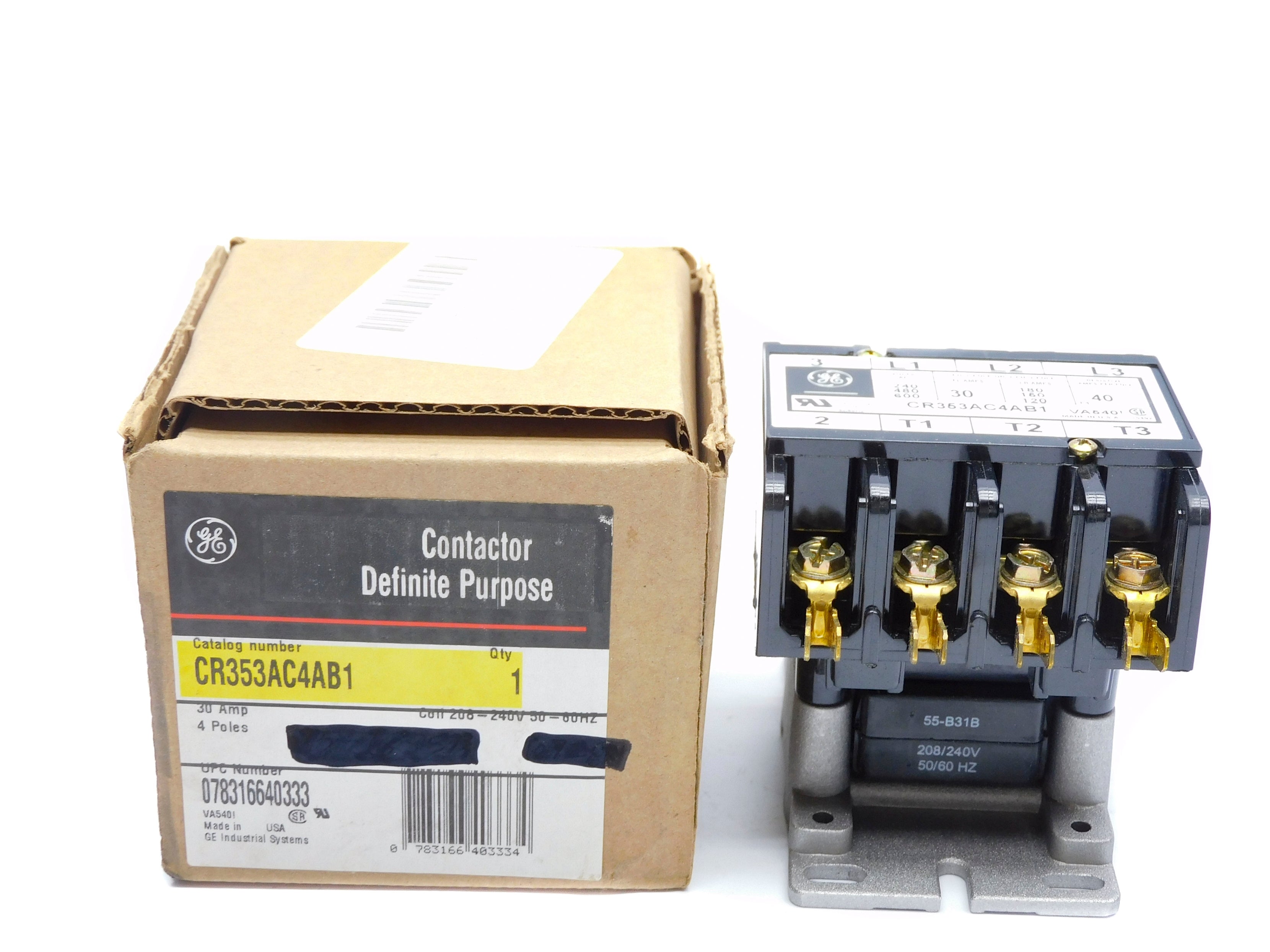 GENERAL ELECTRIC CR353AC4AB1 208-240V (AS PICTURED) NSMP