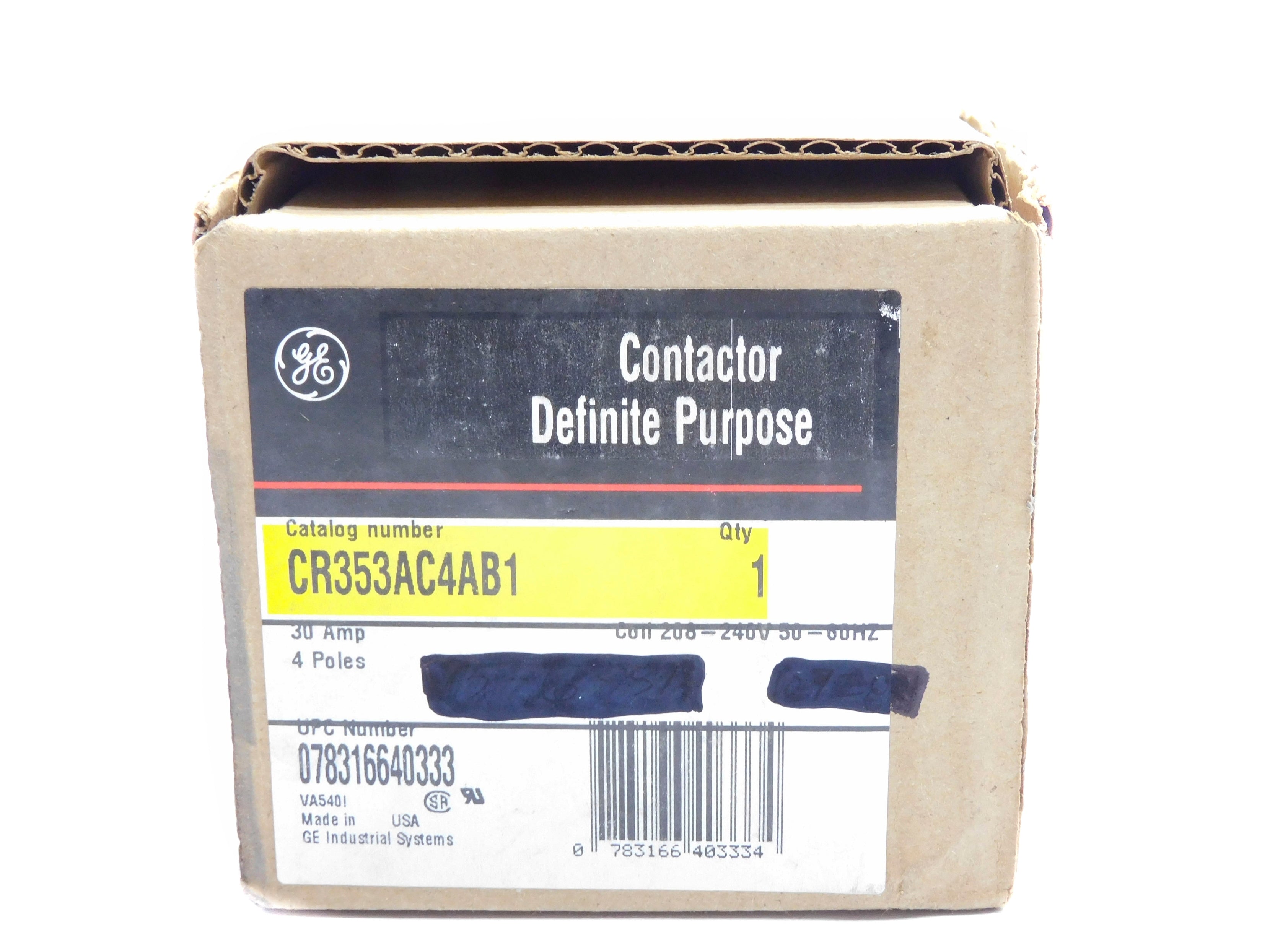 GENERAL ELECTRIC CR353AC4AB1 208-240V (AS PICTURED) NSMP