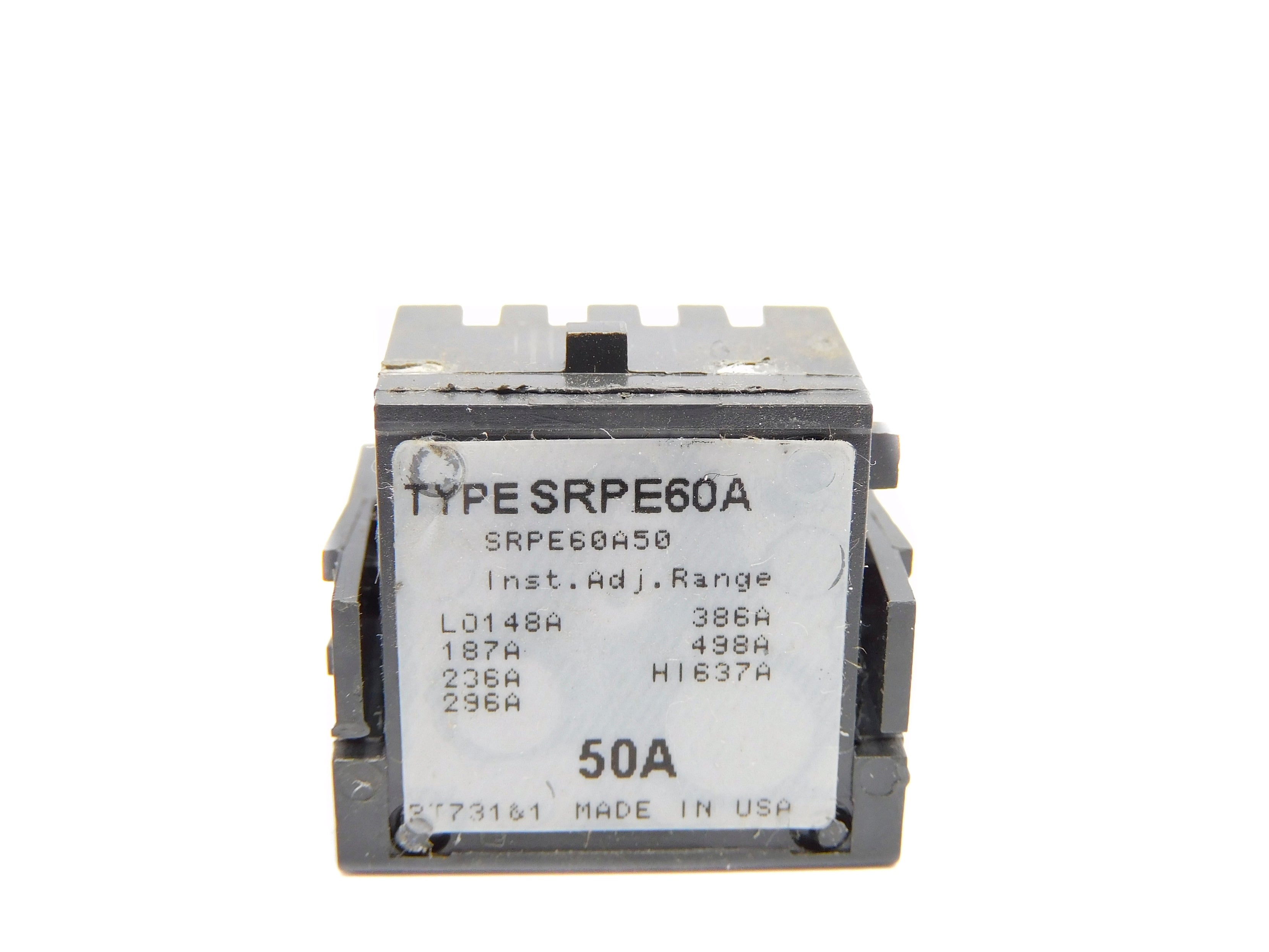 GENERAL ELECTRIC SRPE60A50 NSNP