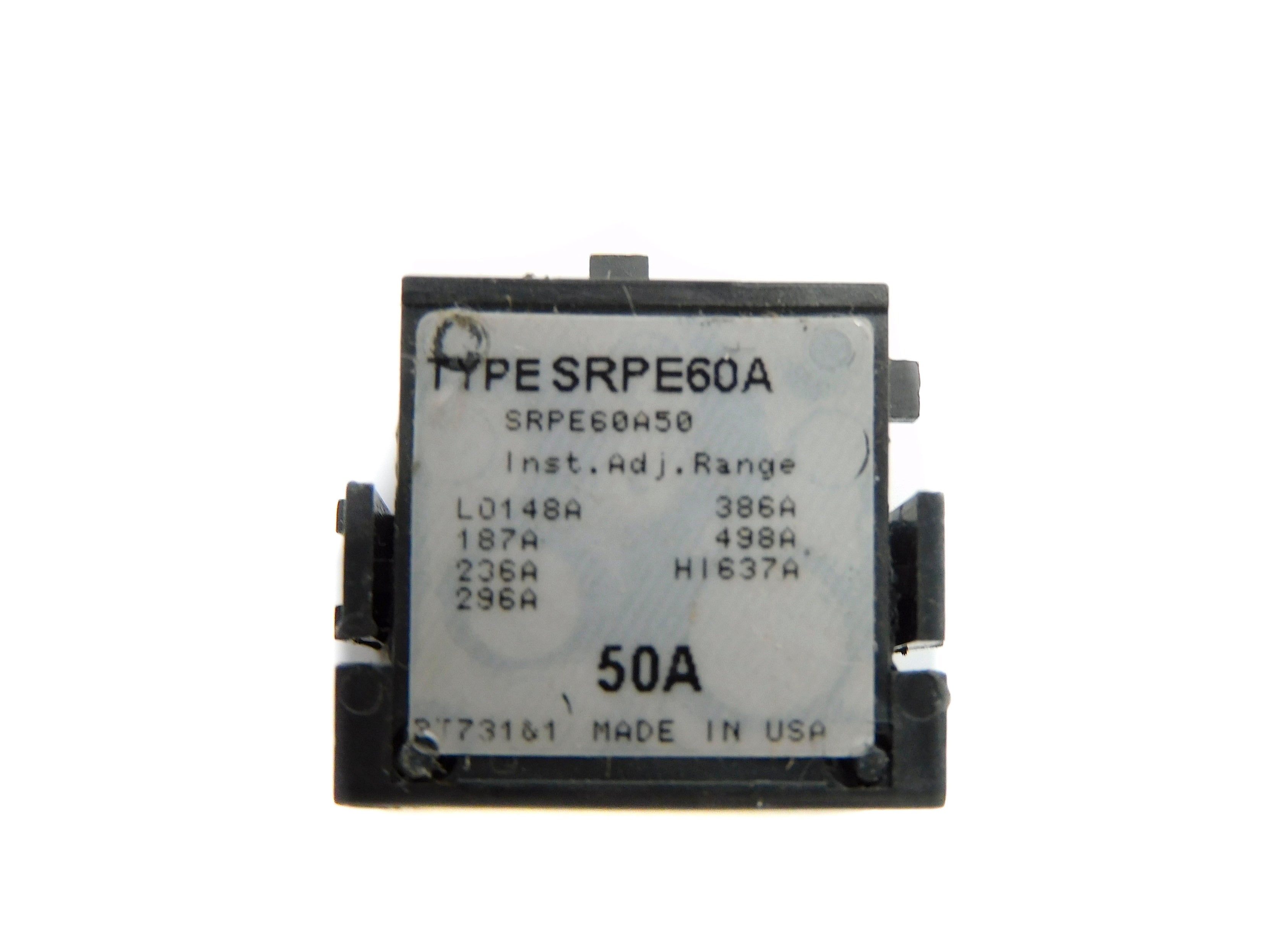 GENERAL ELECTRIC SRPE60A50 NSNP