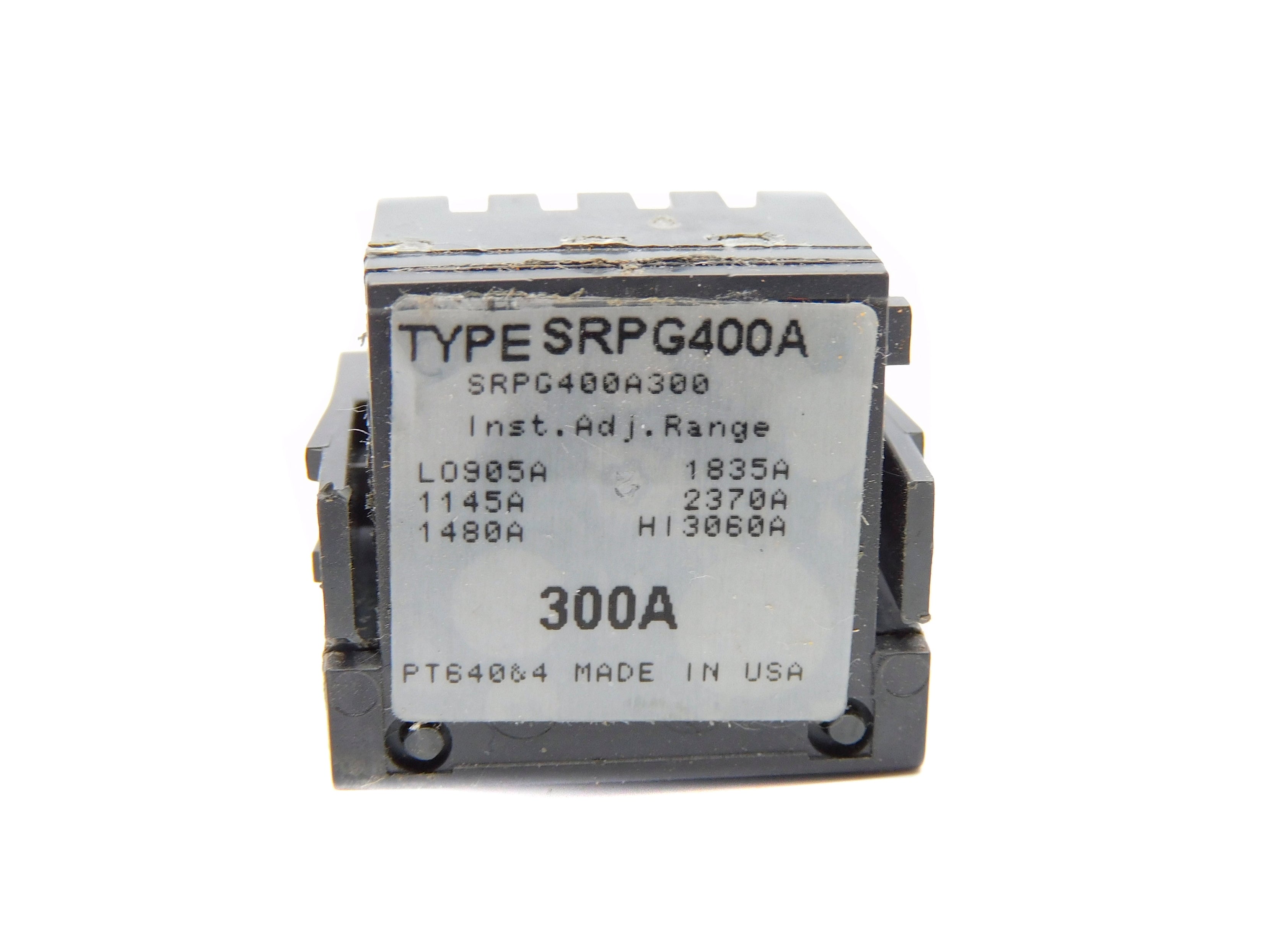 GENERAL ELECTRIC SRPG400A300 NSMP