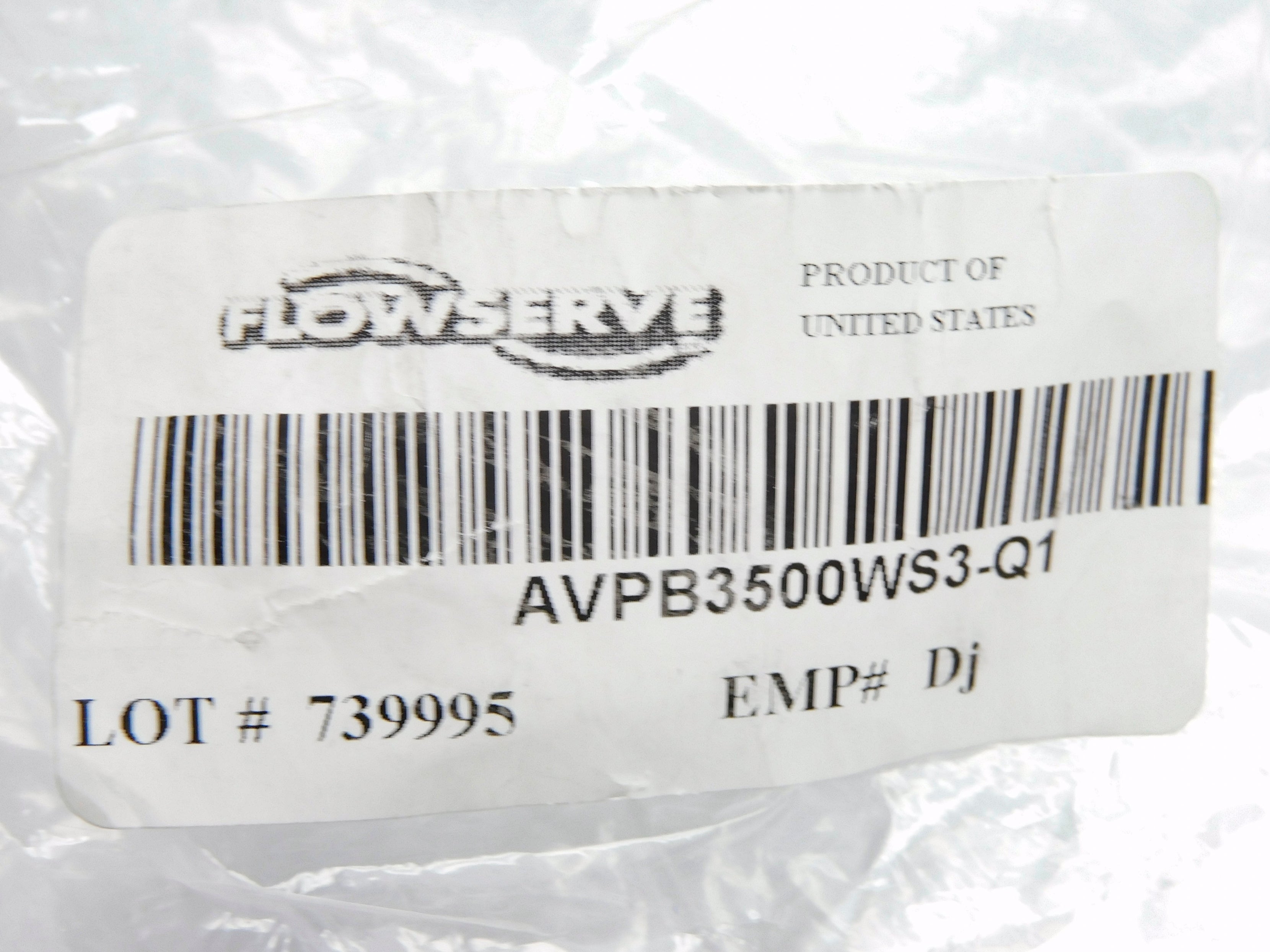 FLOWSERVE AVPB3500WS3-Q1 NSMP