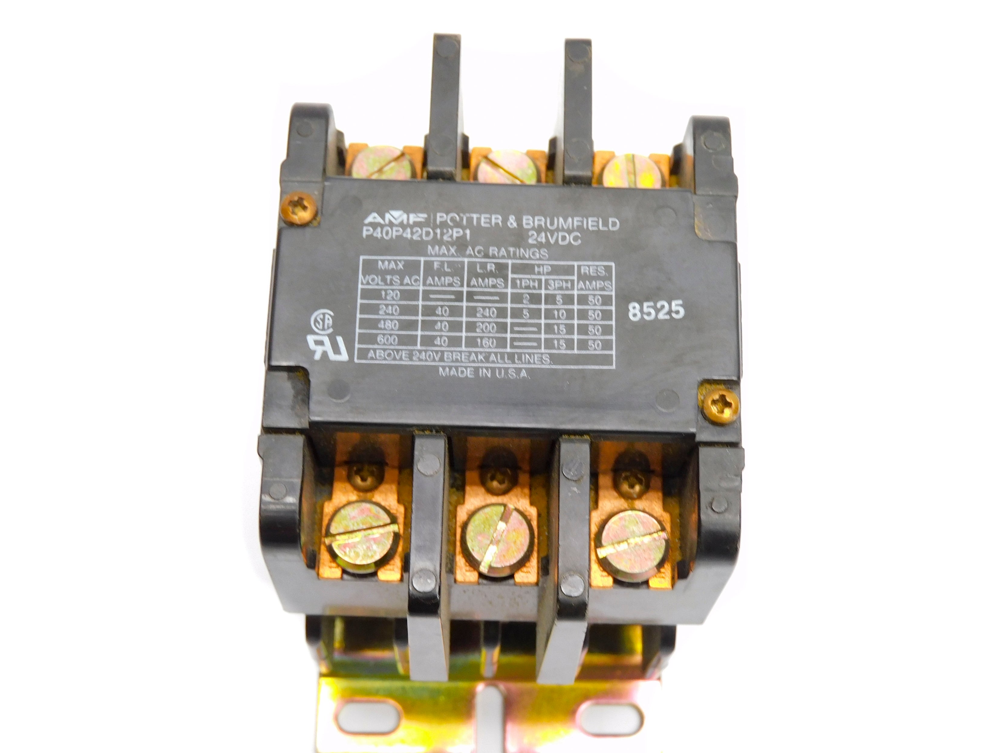 POTTER&BRUMFIELD P40P42D12P1 24VDC NSNP
