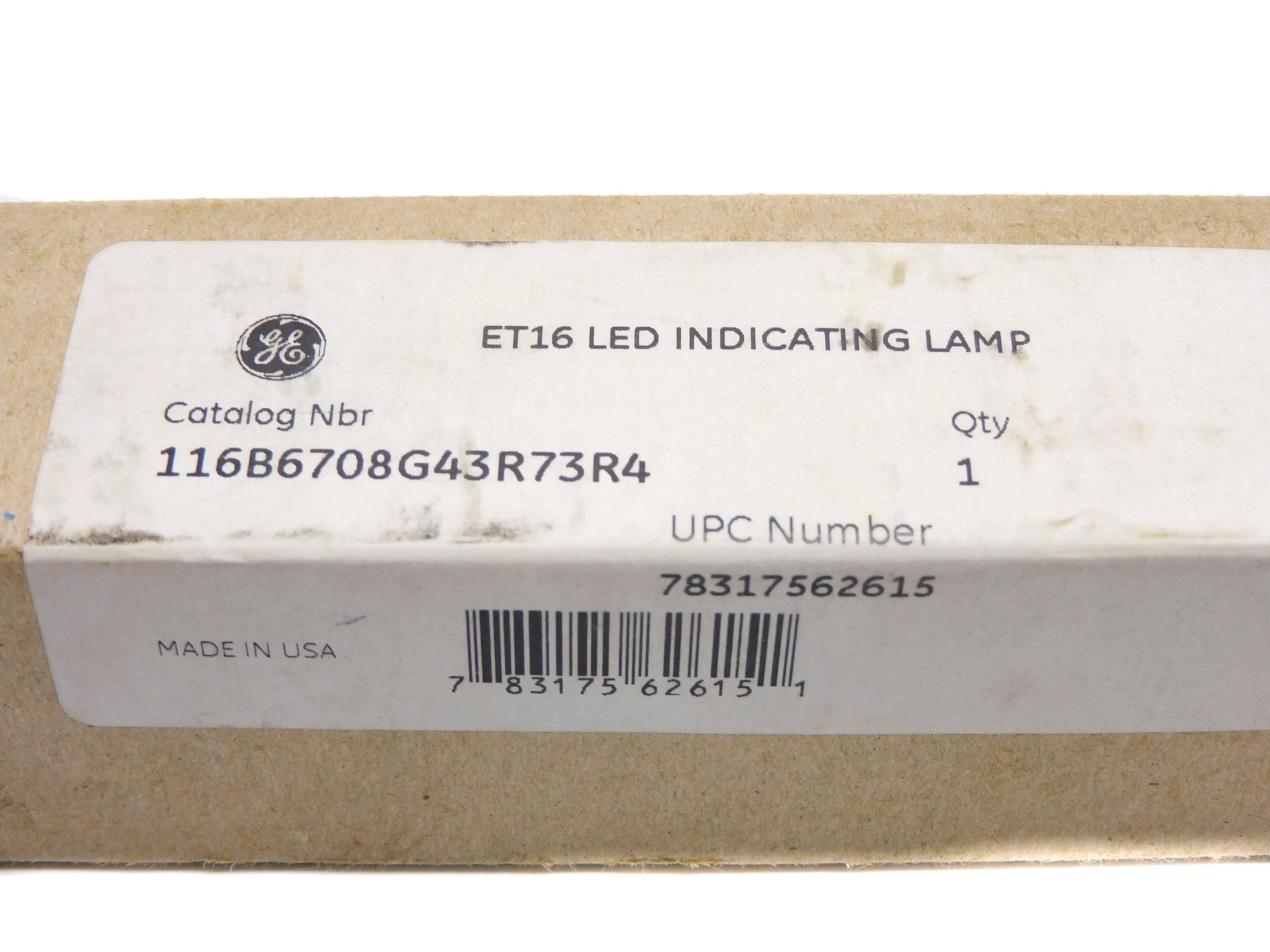 GENERAL ELECTRIC 116B6708G43R73R4 (1900OHMS) NSMP