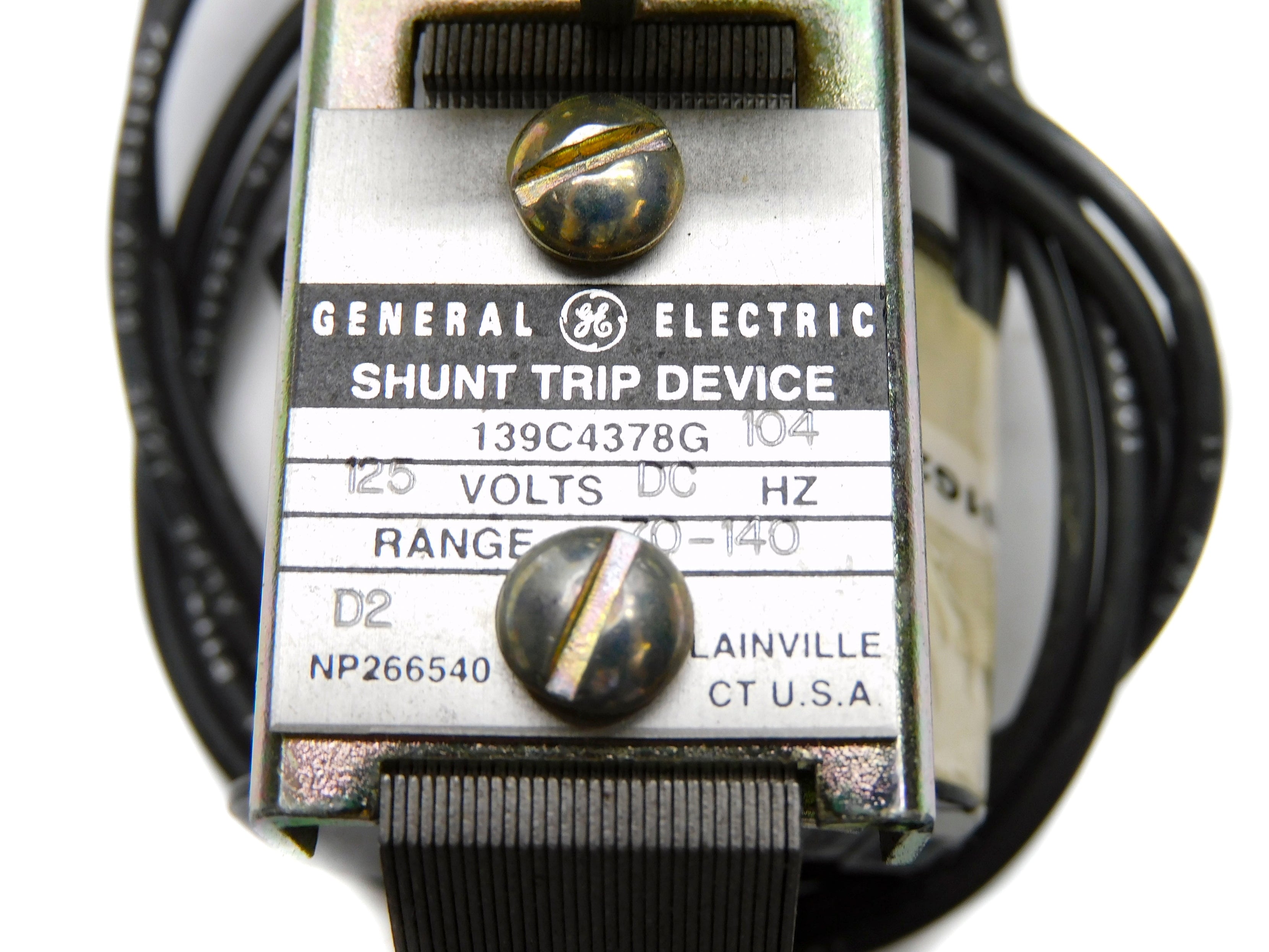 GENERAL ELECTRIC 139C4378G104 NSNP