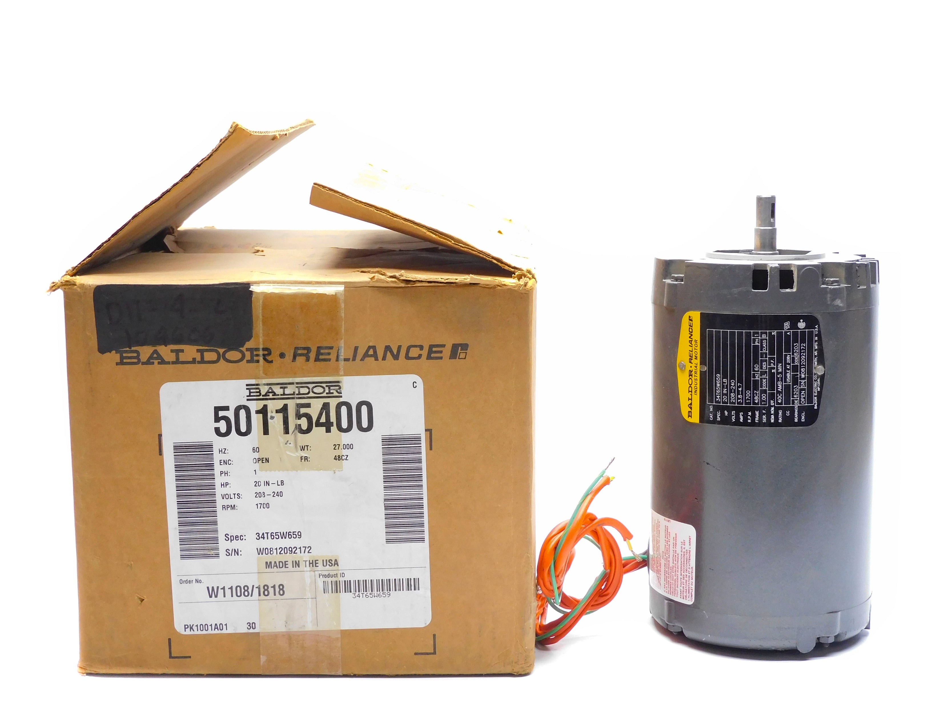 BALDOR 34T65W659 NSMP