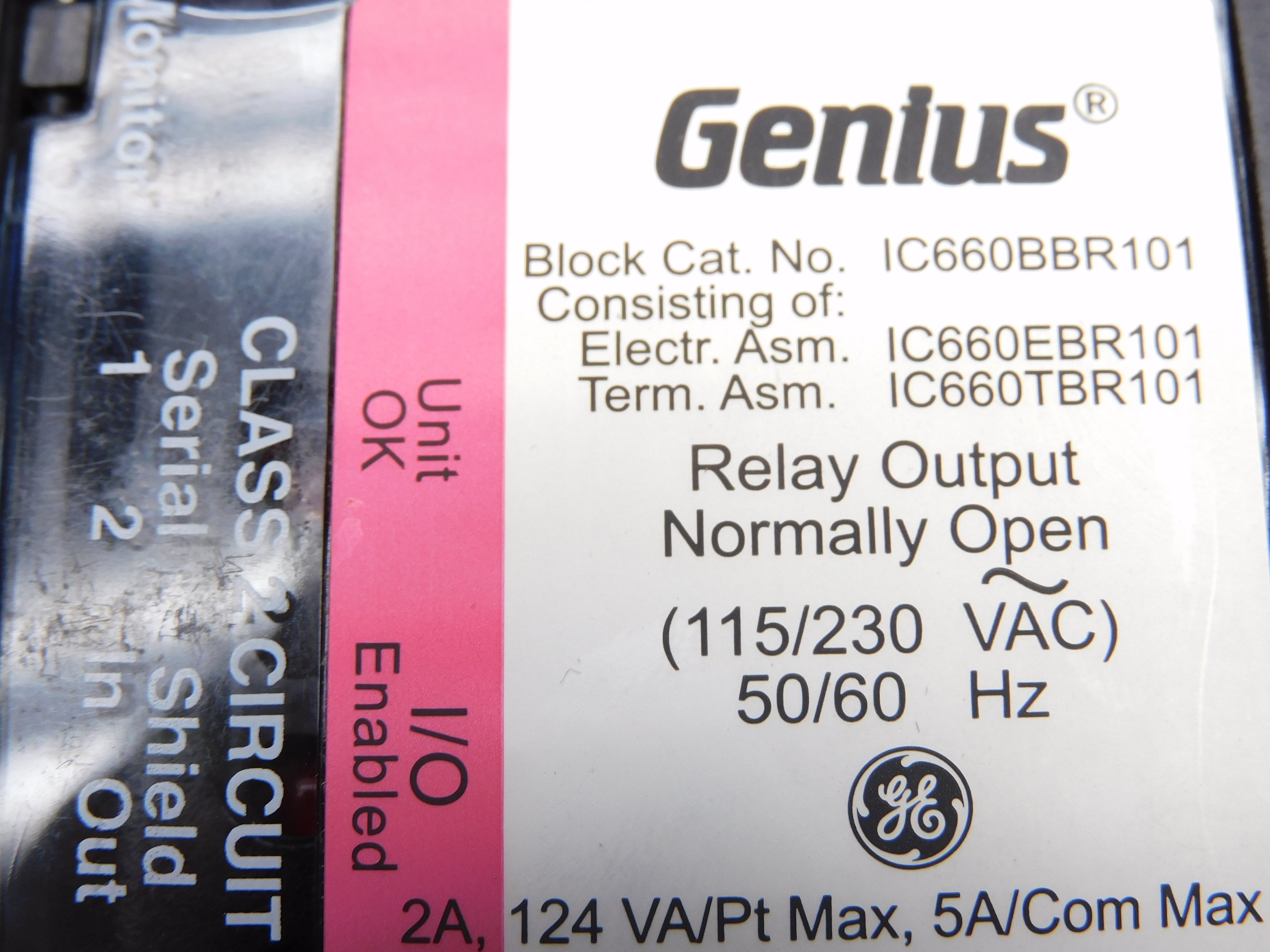 GENERAL ELECTRIC IC660BBR101Q1 NSMP