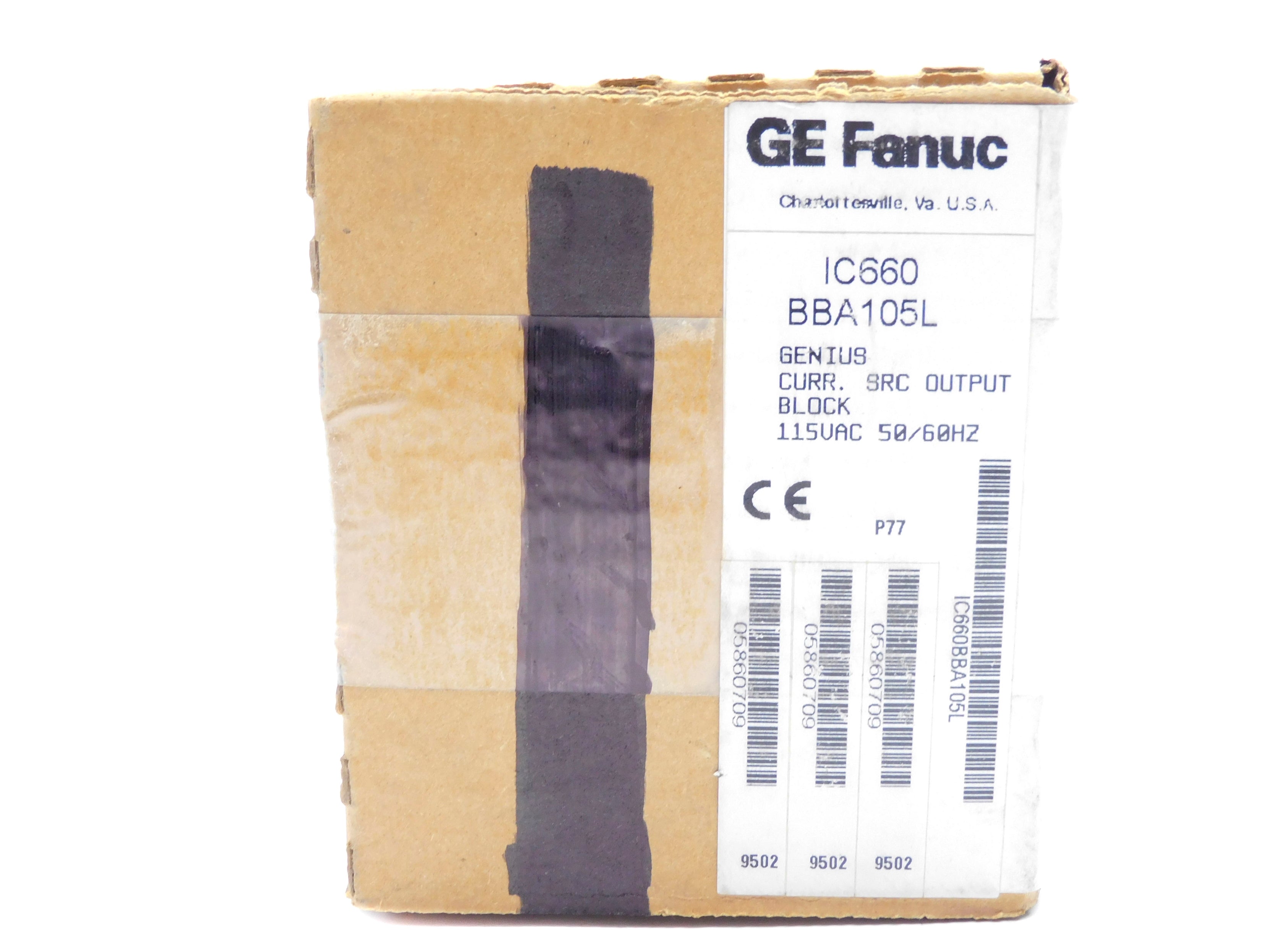 GE FANUC IC660BBA105L NSFS