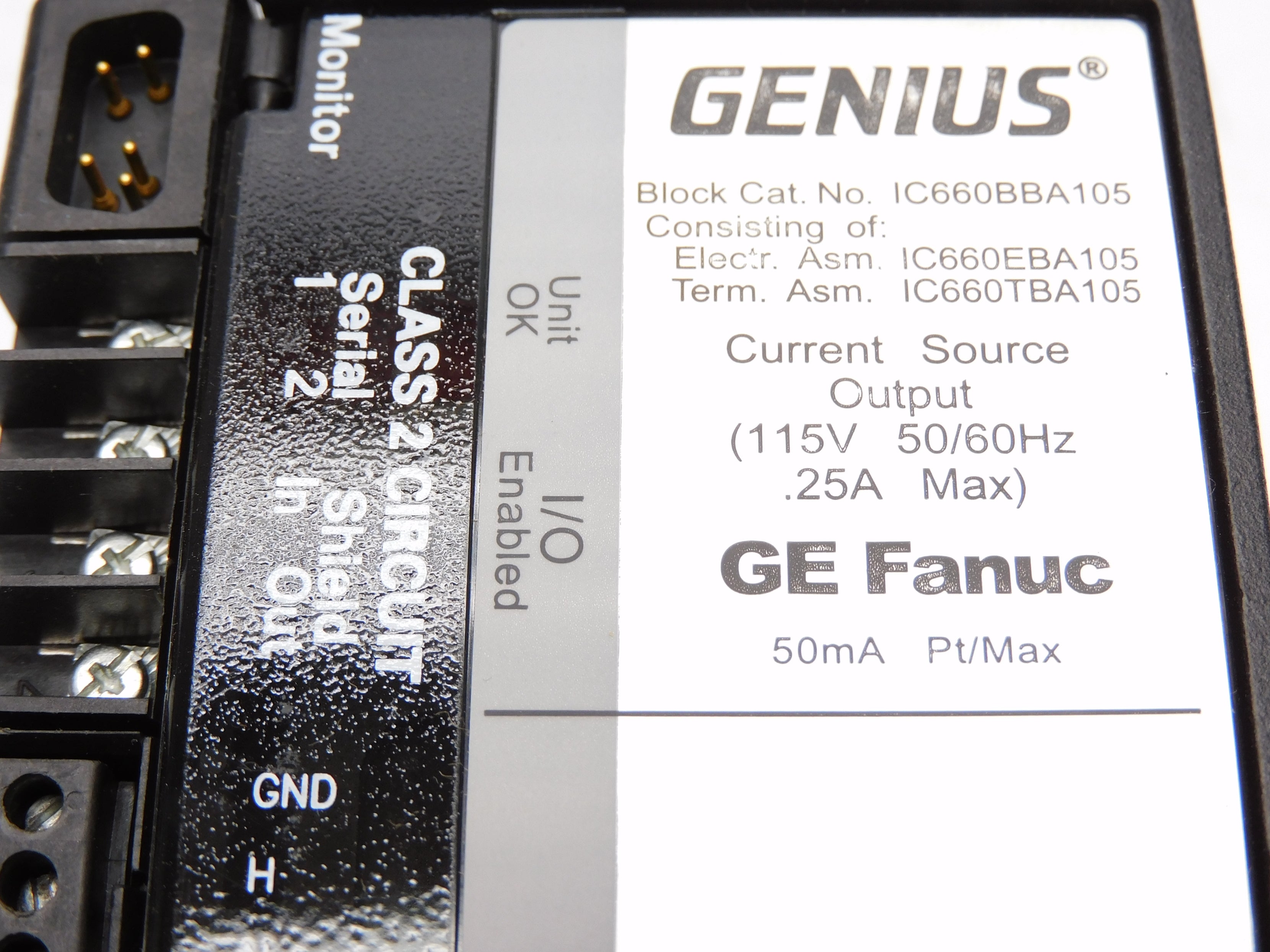 GE FANUC IC660BBA105L NSMP