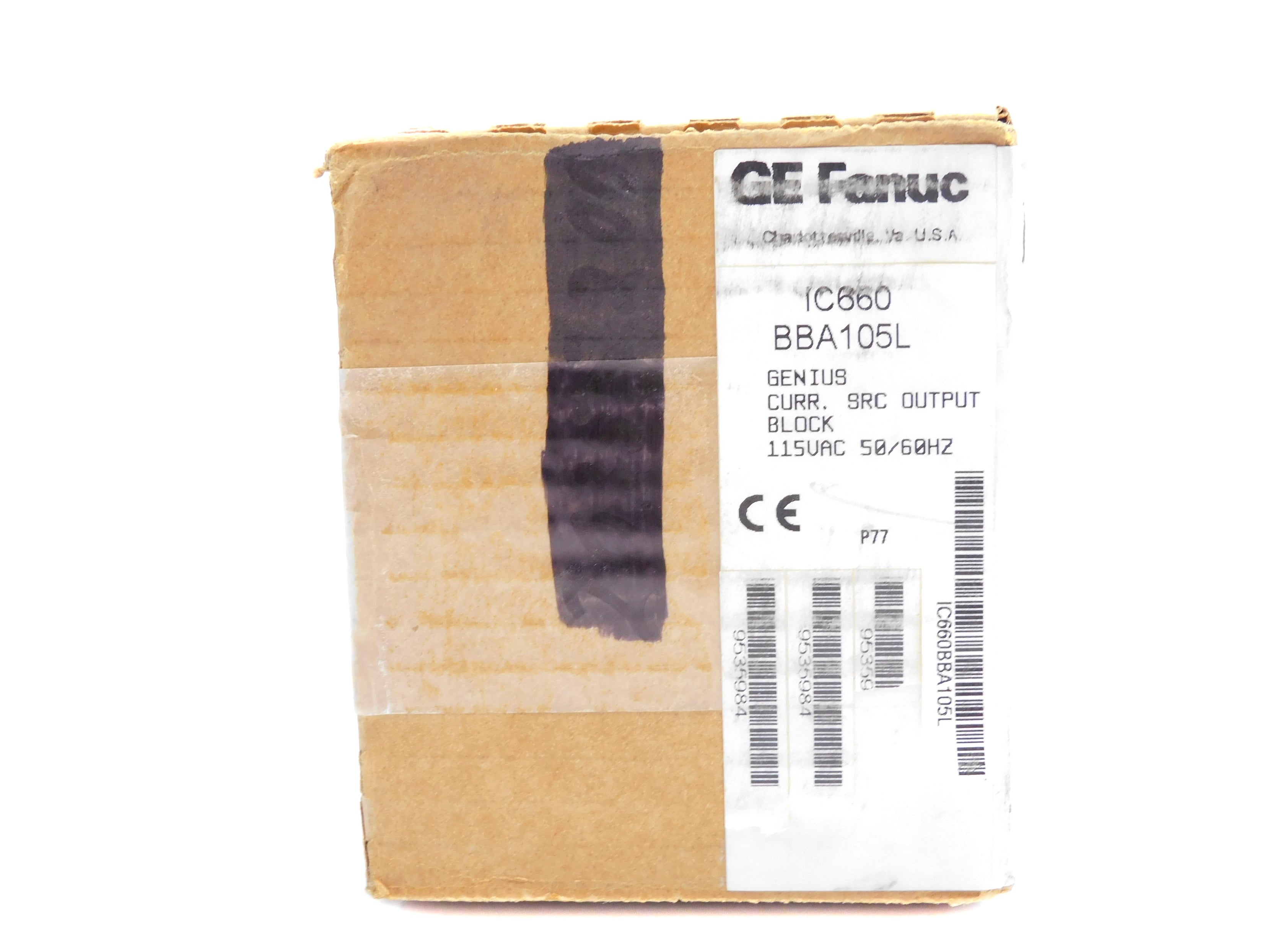 GE FANUC IC660BBA105L NSMP