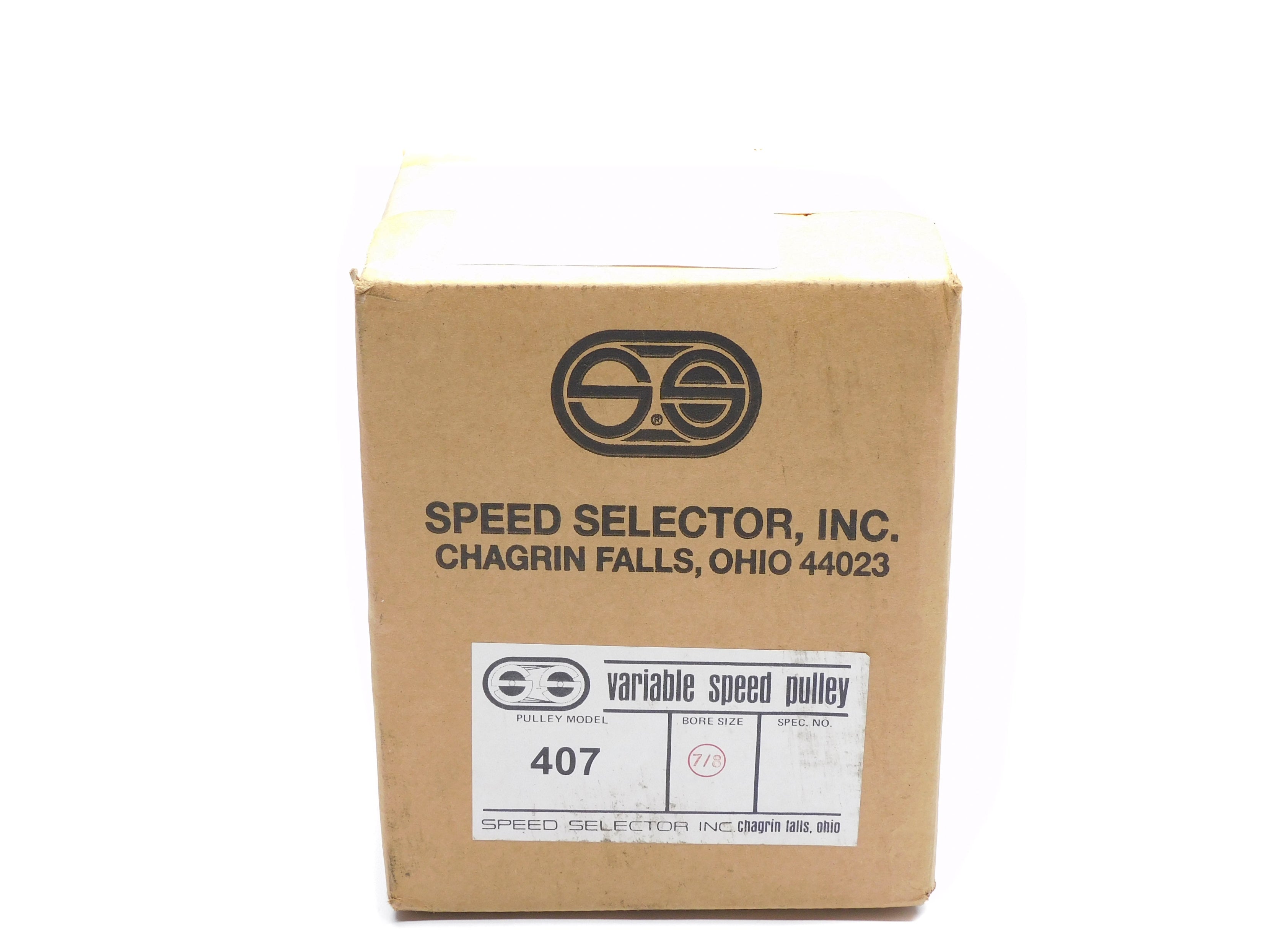 SPEED SELECTOR 407 NSFS