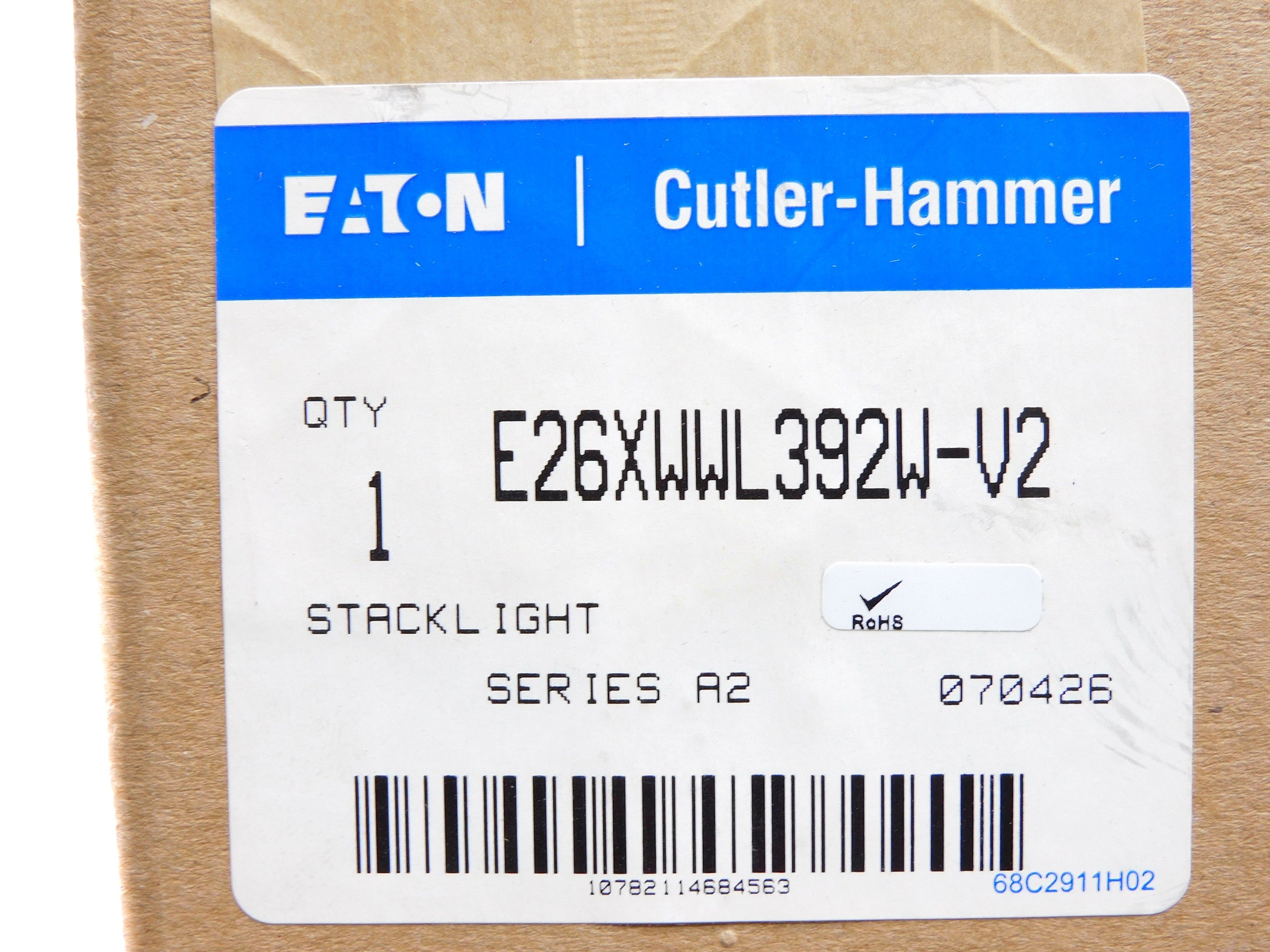 CUTLER HAMMER E26XWWL392W-V2 SER. A2 NSMP