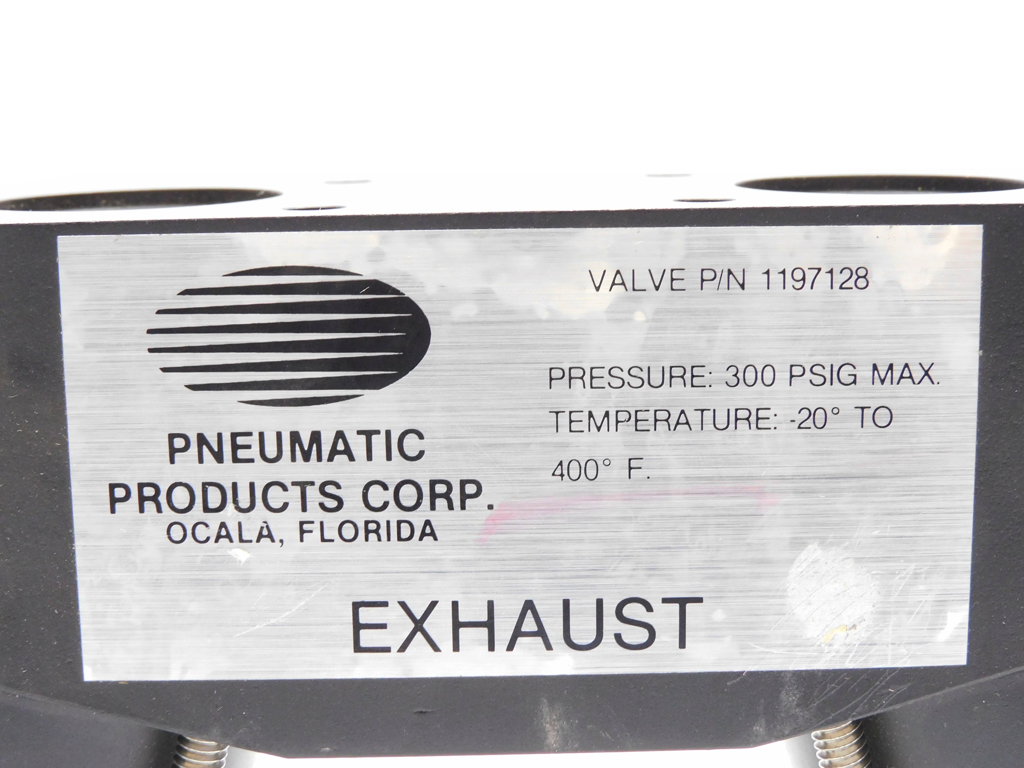 PNEUMATIC PRODUCTS 1197128 300PSIG NSNP