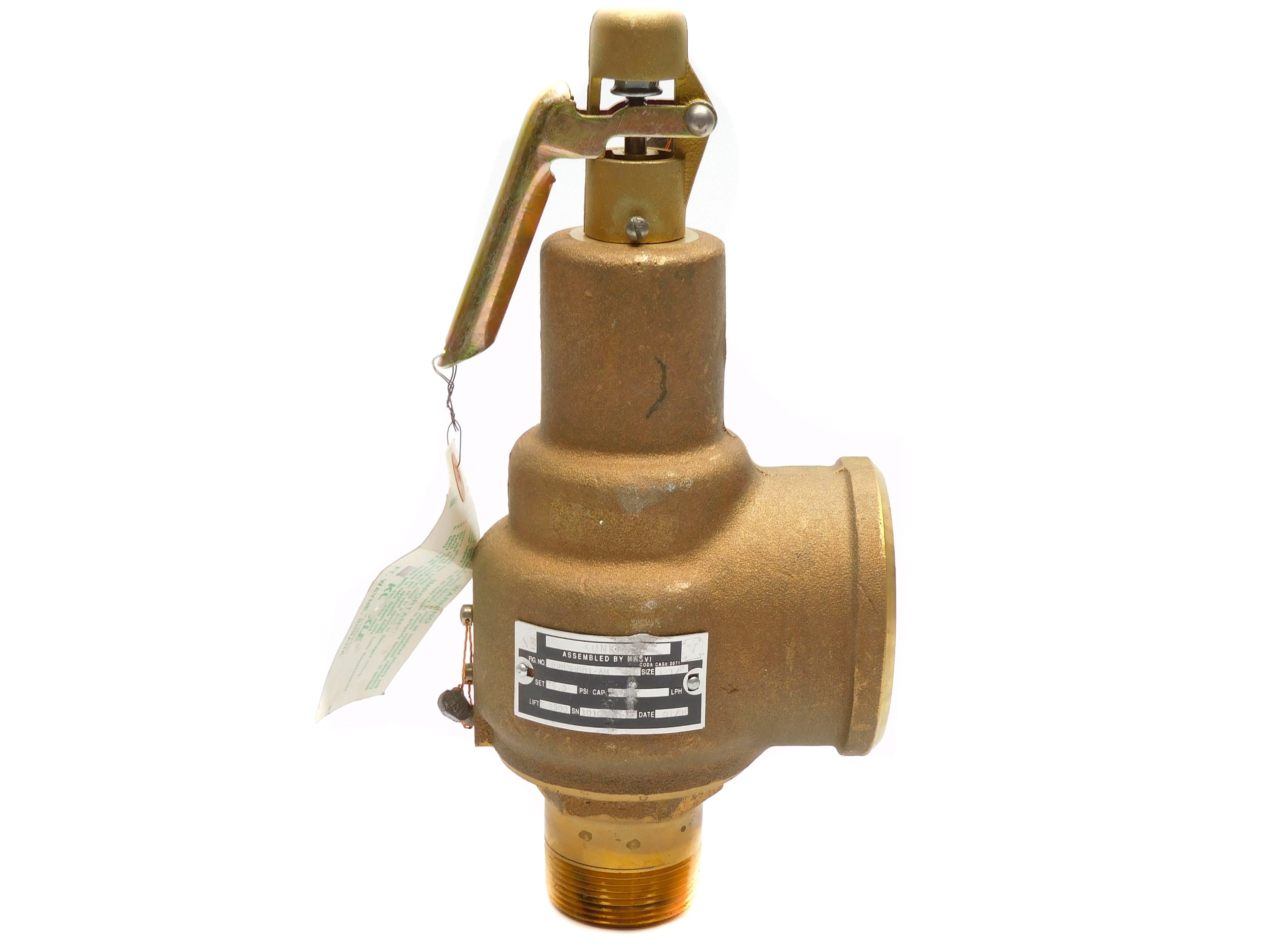 KUNKLE 6283HG01-AM 75PSI NSNP