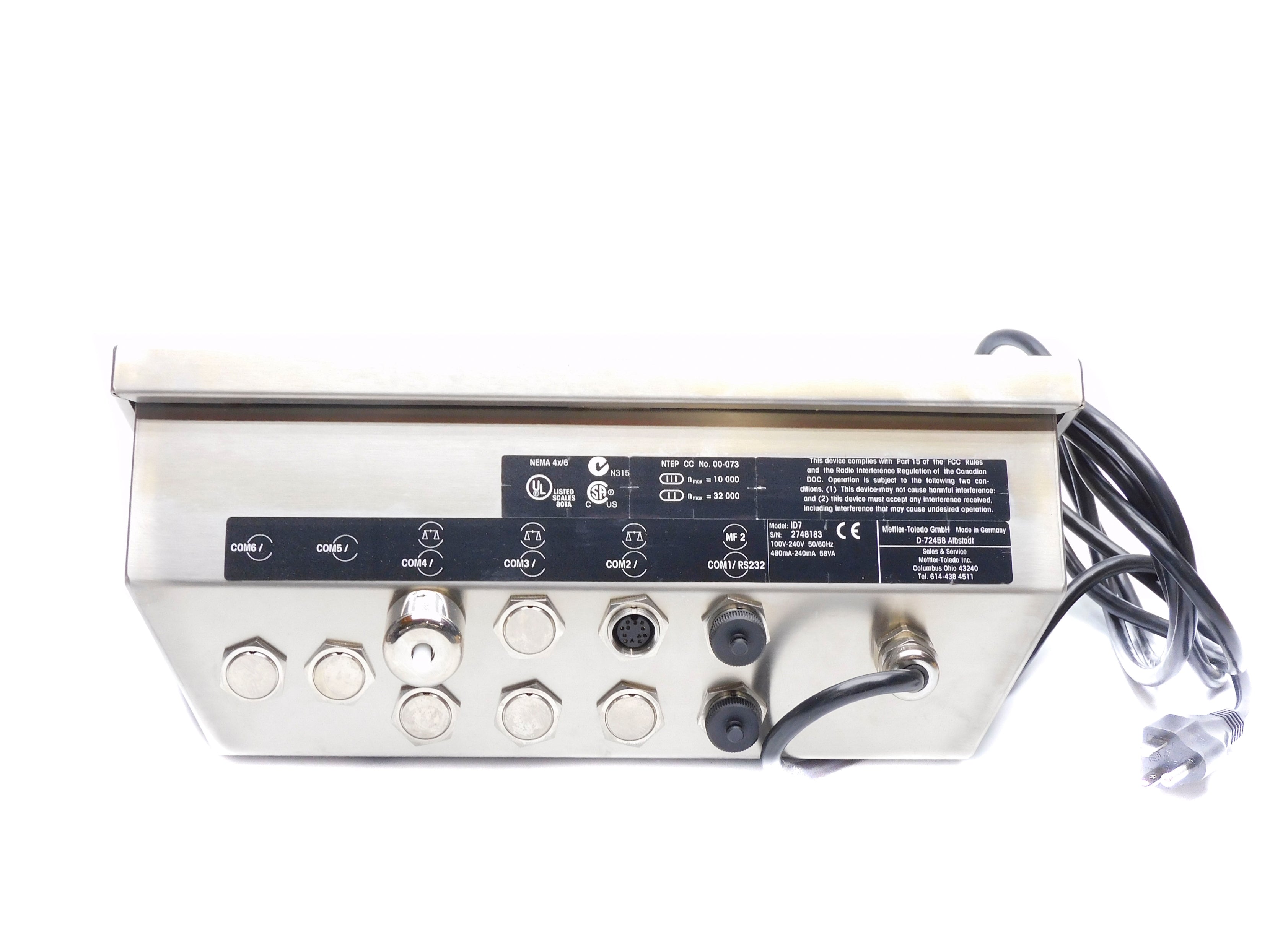 METTLER TOLEDO ID7 NSNP