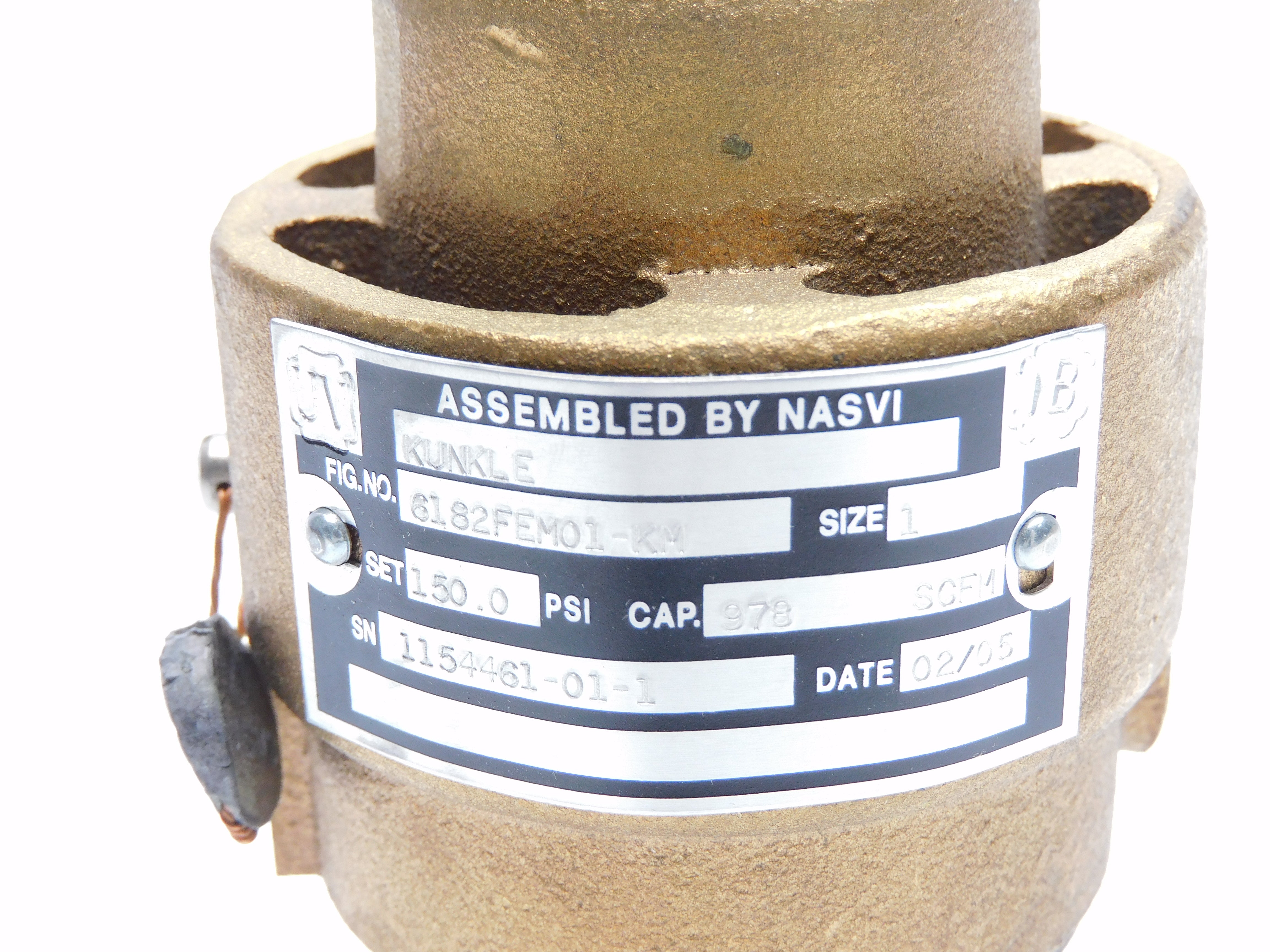 KUNKLE 6182FEM01-KM 150PSI NSNP