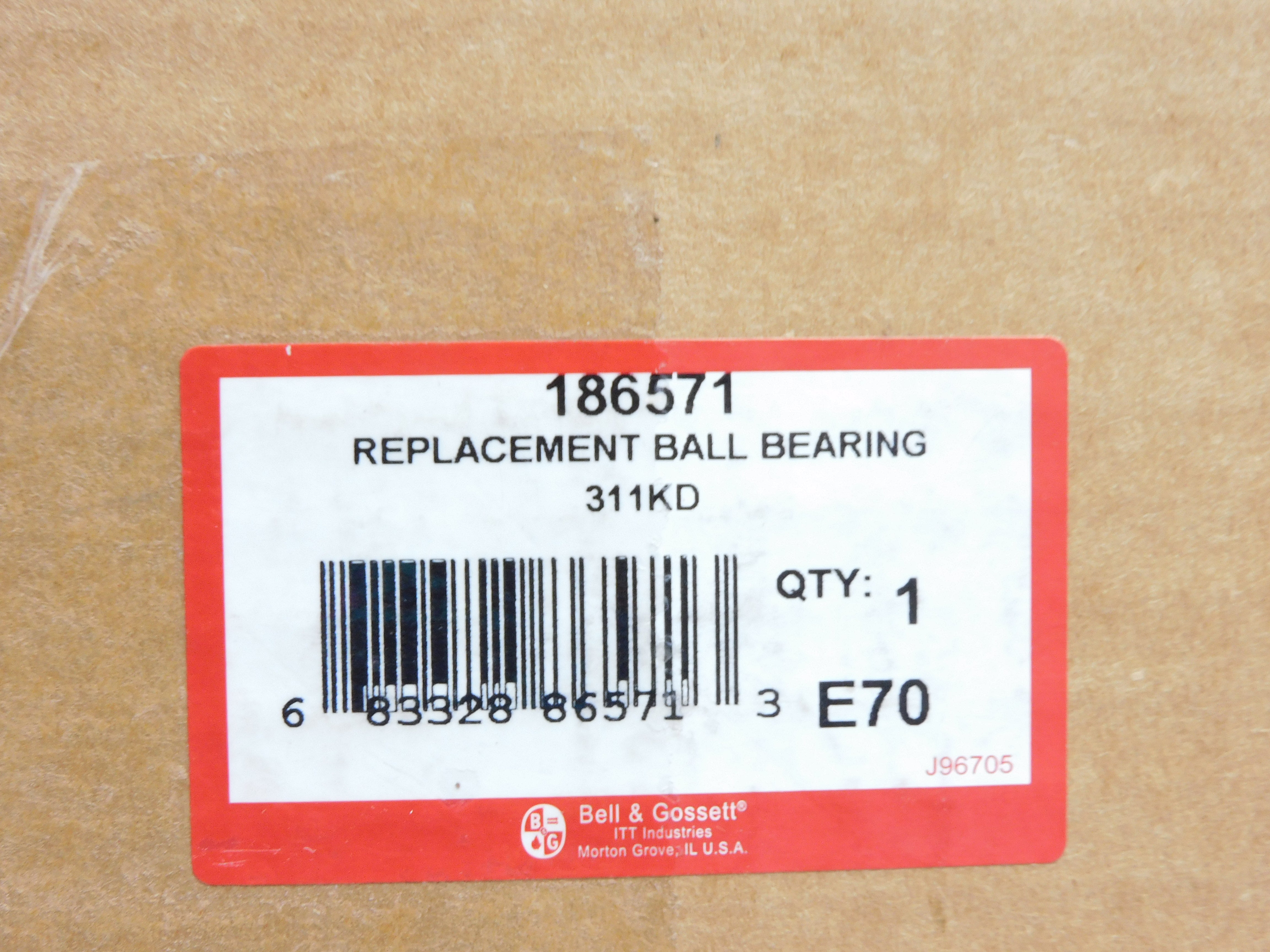 BELL&GOSSETT 186571 311KD NSMP