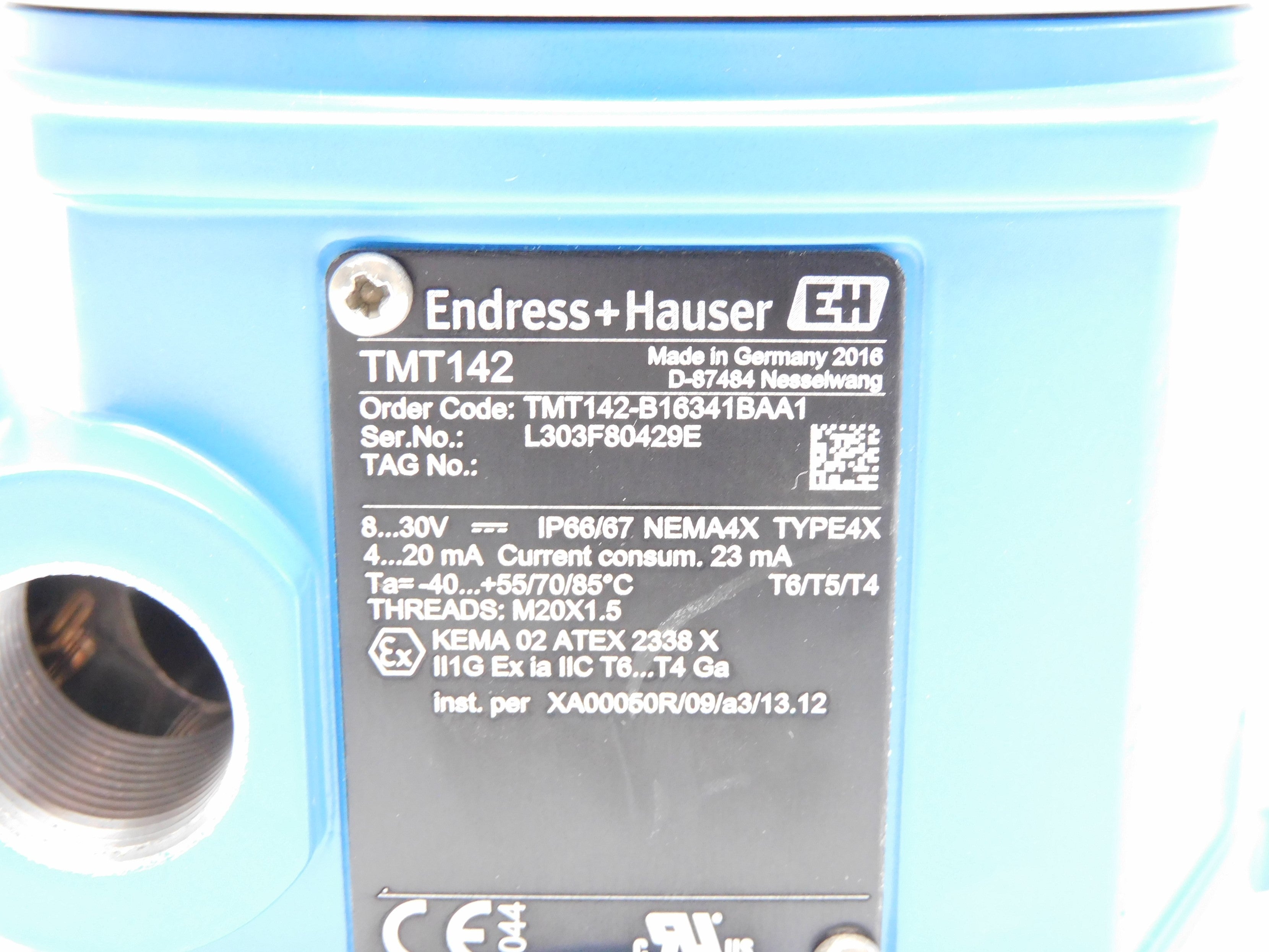 ENDRESS+HAUSER TMT142-B16341BAA1 NSMP