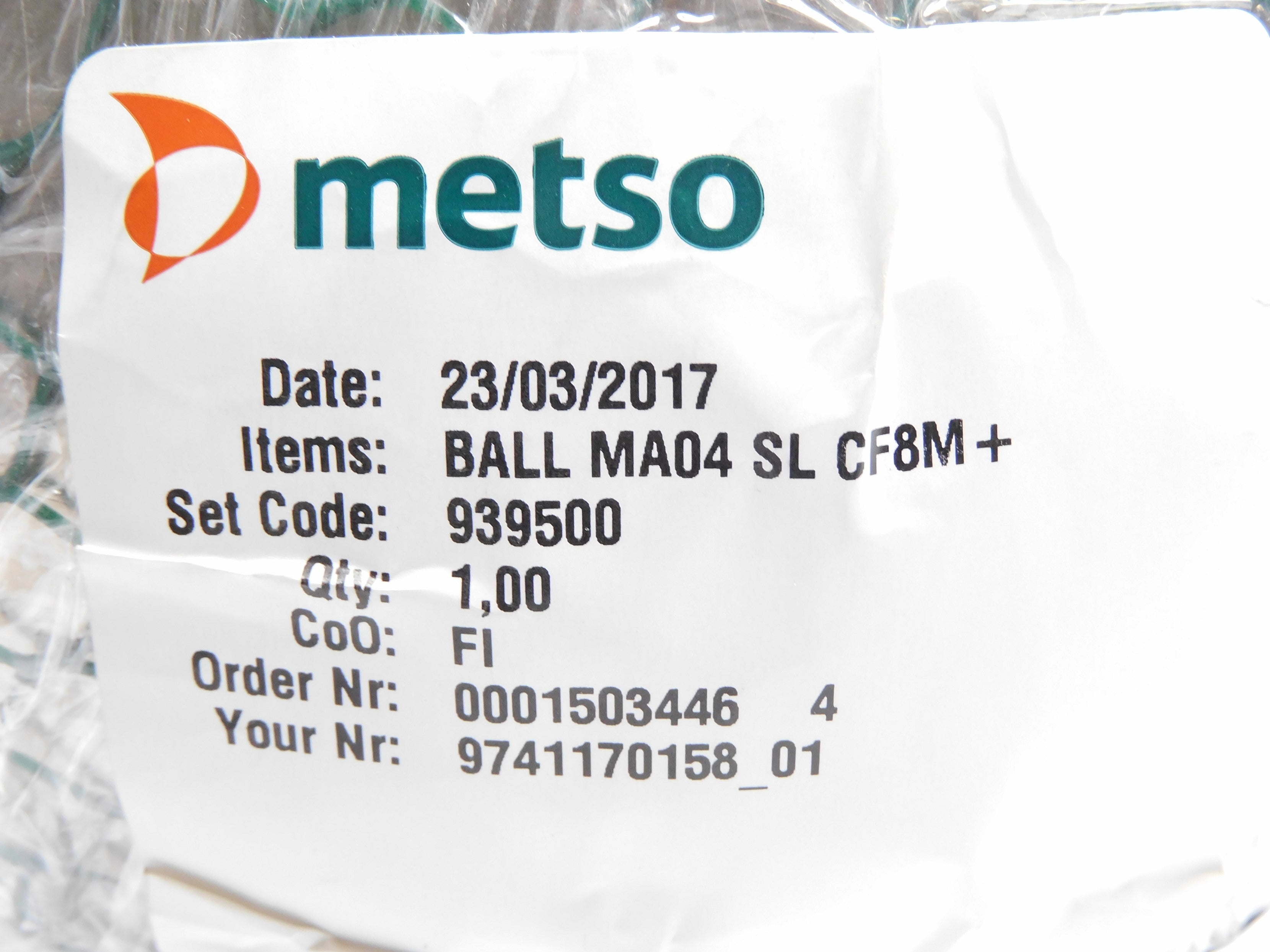 METSO MA04SLCF8M+ NSNP