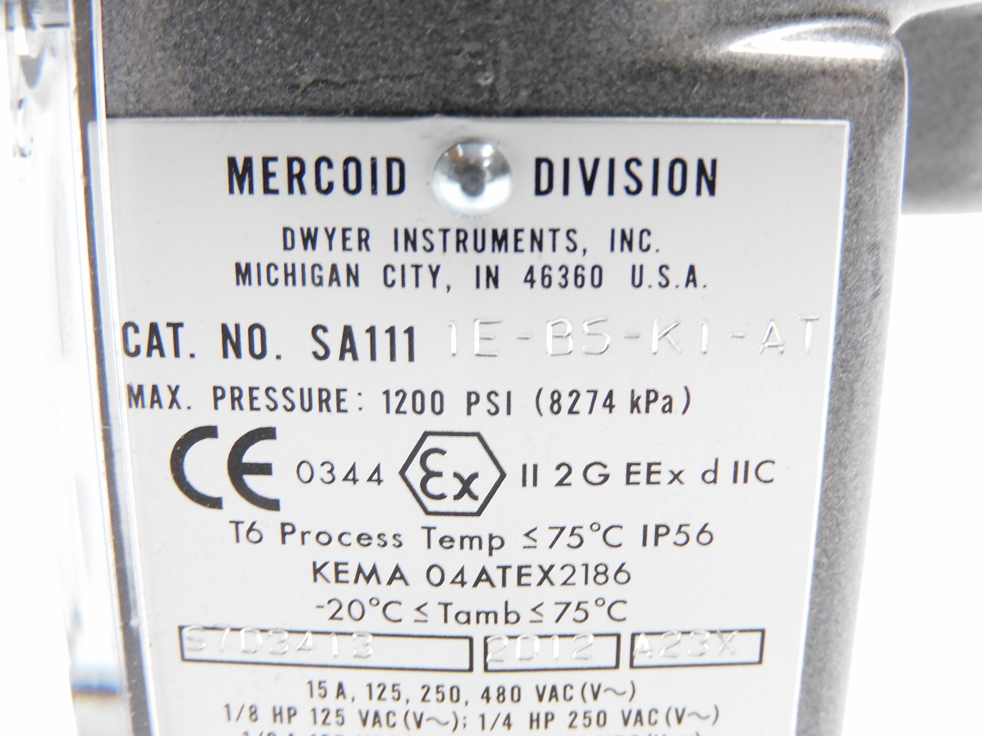MERCOID SA1111E-B5-K1-AT NSMP