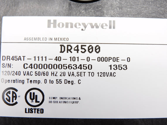 HONEYWELL DR45AT-1111-40-101-0-000P0E-0 NSNP