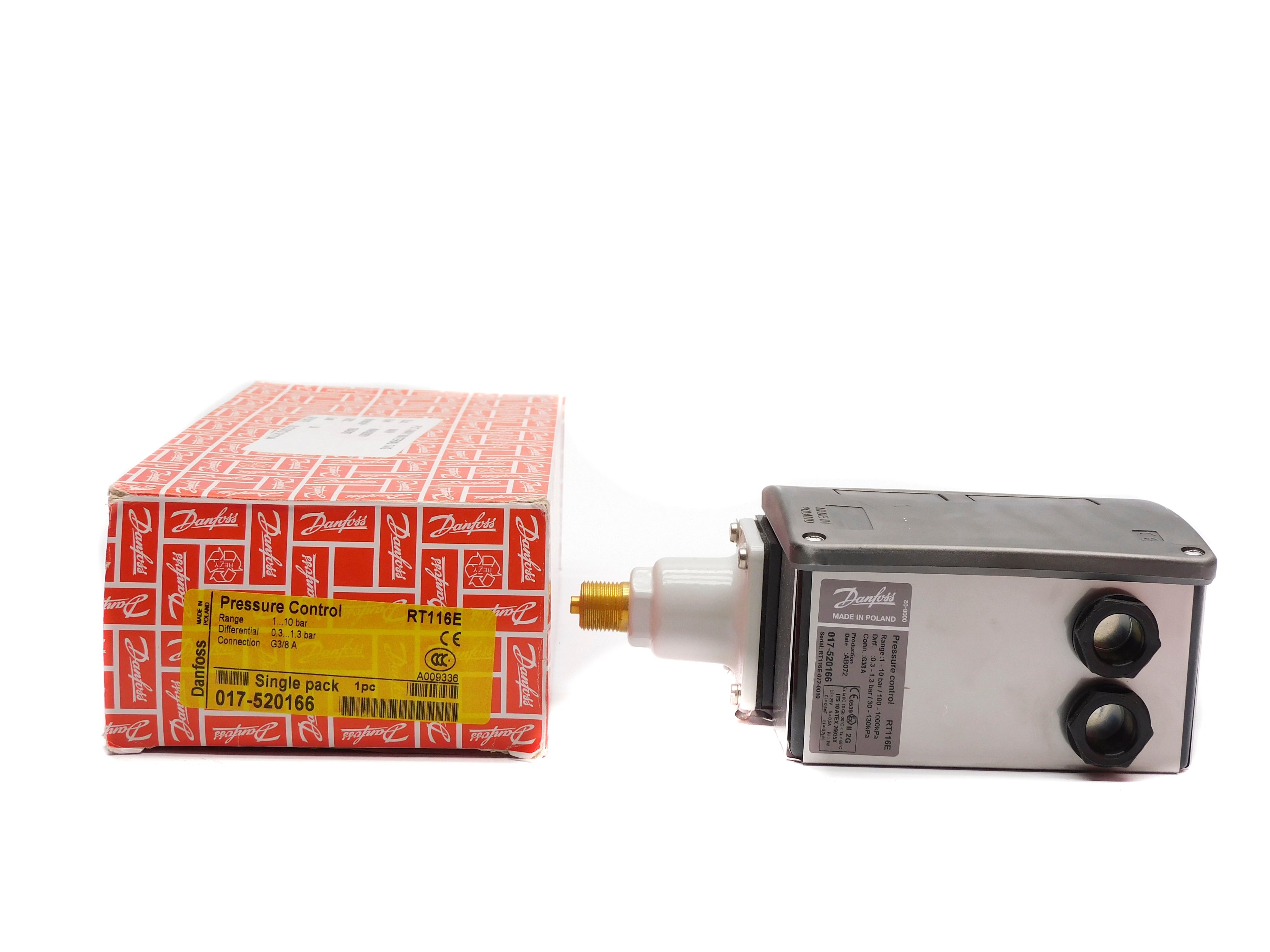 DANFOSS RT116E 017-520166 NSMP
