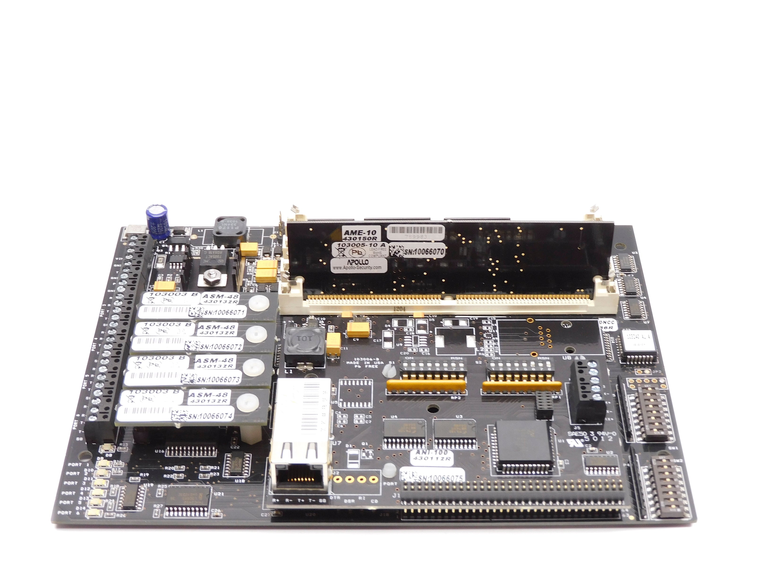 APOLLO SECURITY 430186R AAN-100NCC REV. E NSMP