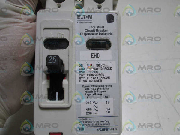 EATON CIRCUIT BREAKER EHD2025SV  NSNP