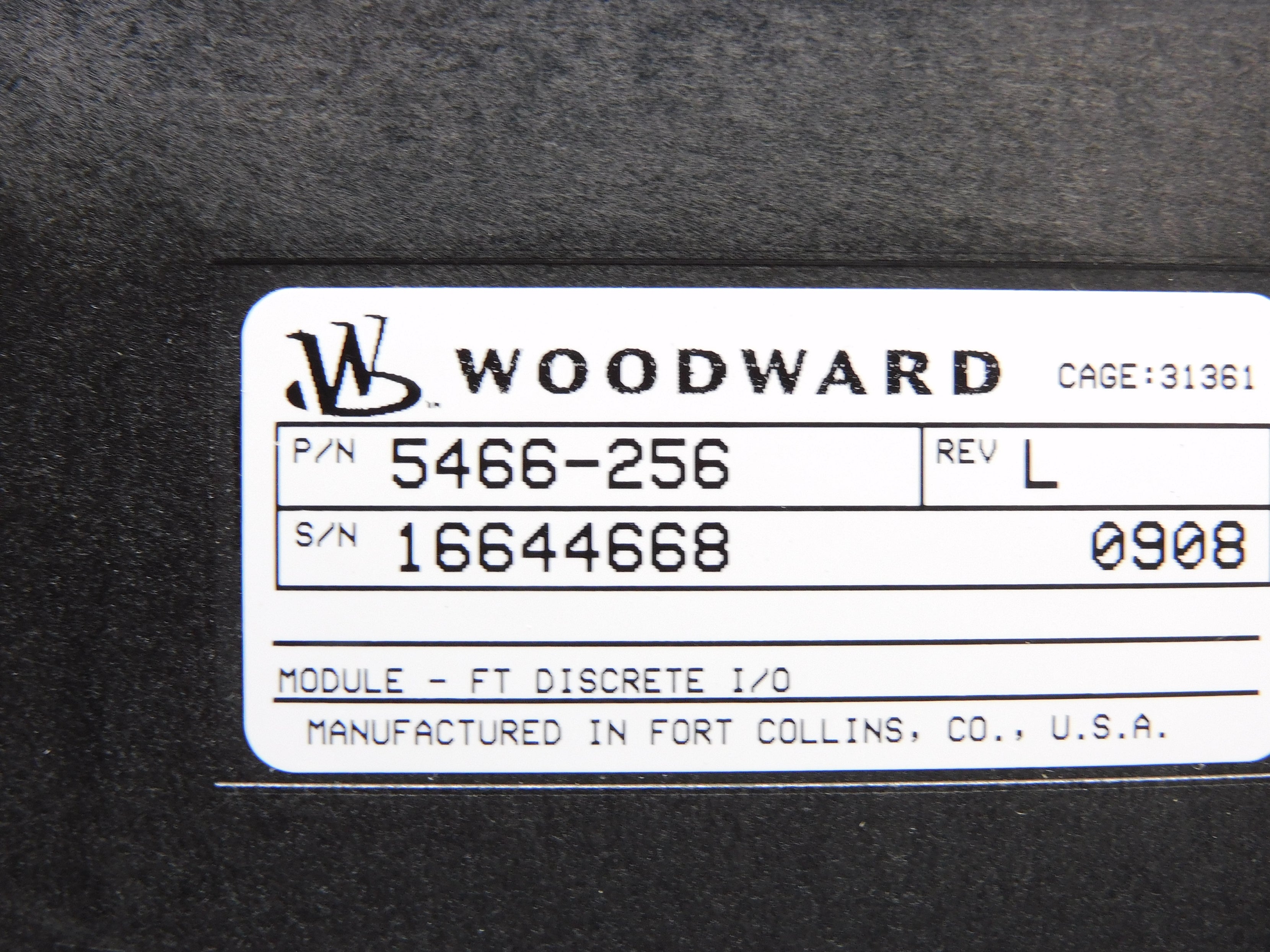 WOODWARD 5466-256 NSNP