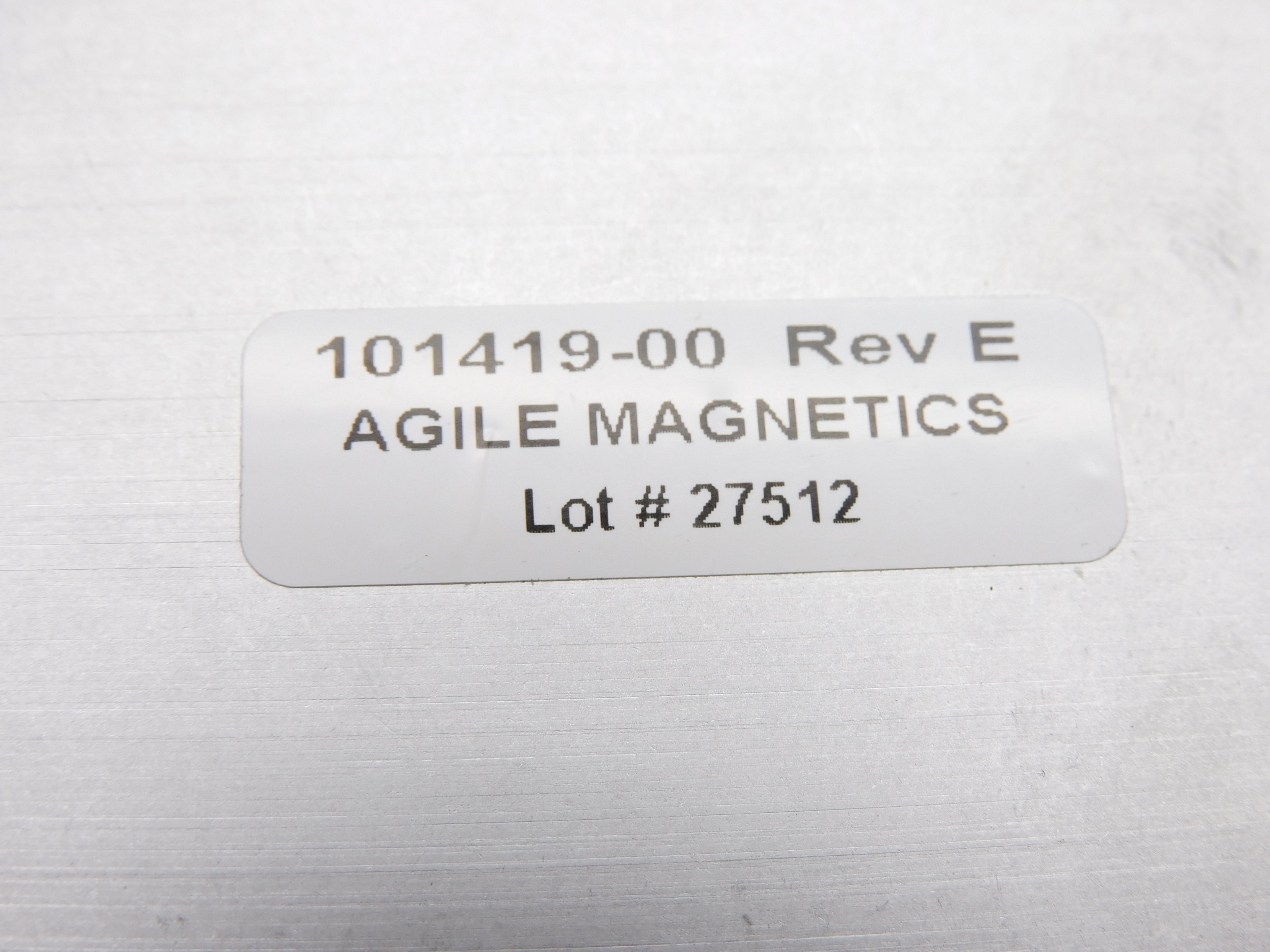 AGILE MAGNETICS 101419-00 NSNP