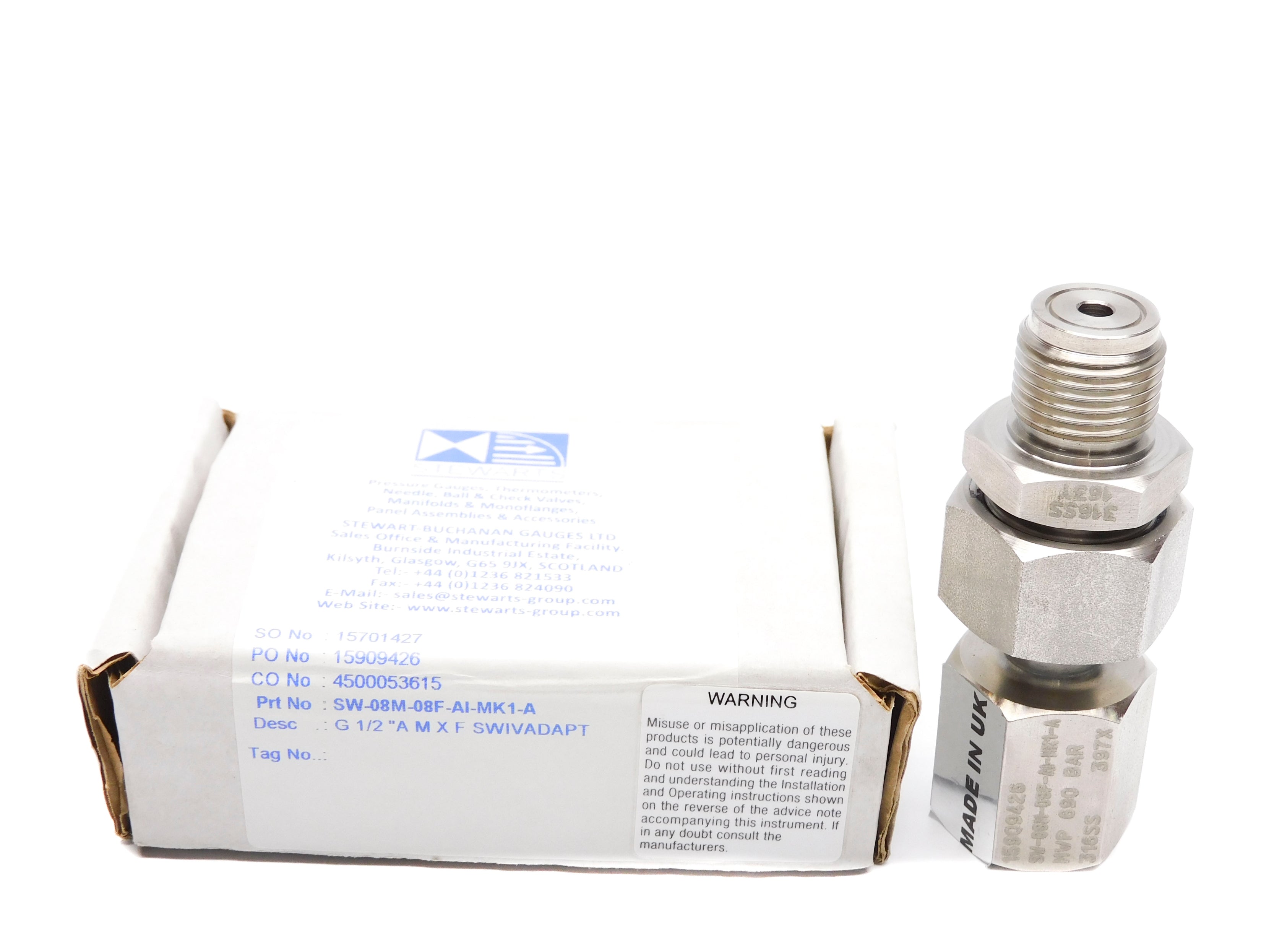 STEWARTS SW-08M-08F-AI-MK1-A NSMP