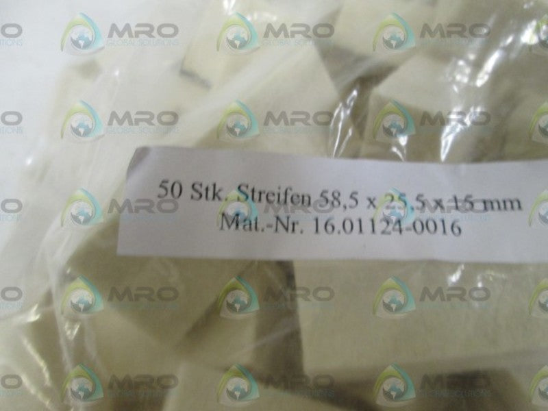 STREIFEN 16.01124-0016 (50 stk) * NEW IN BAG *