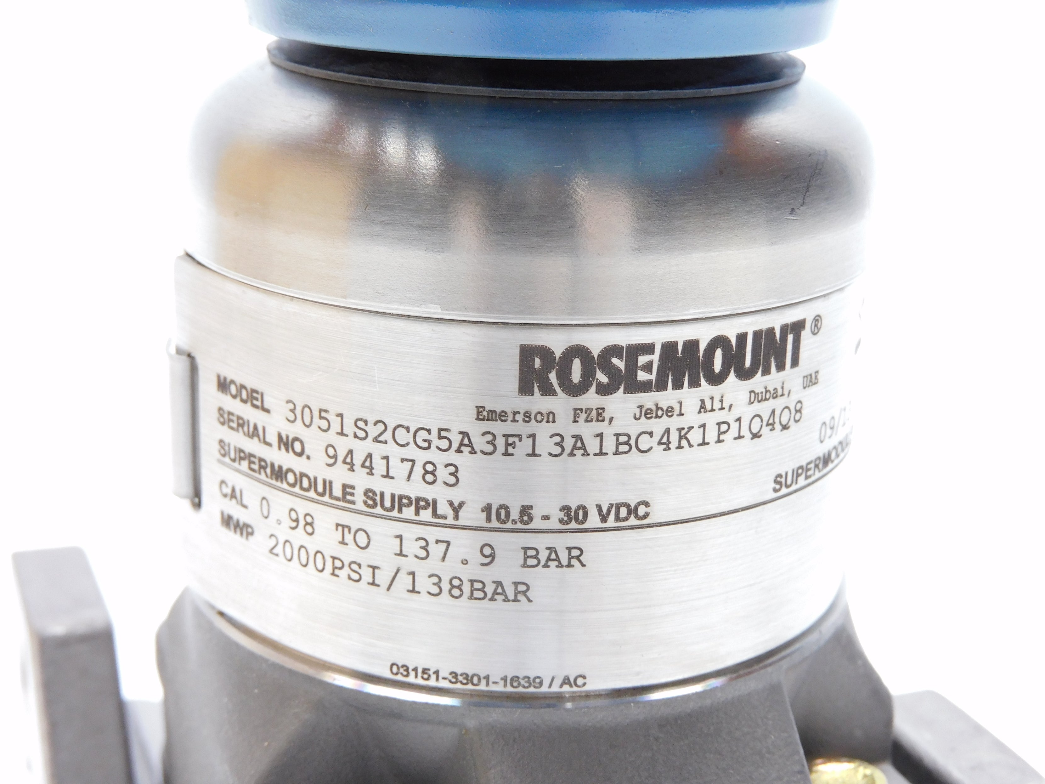 ROSEMOUNT 3051S2CG5A3F13A1BC4K1P1Q4Q8 NSMP
