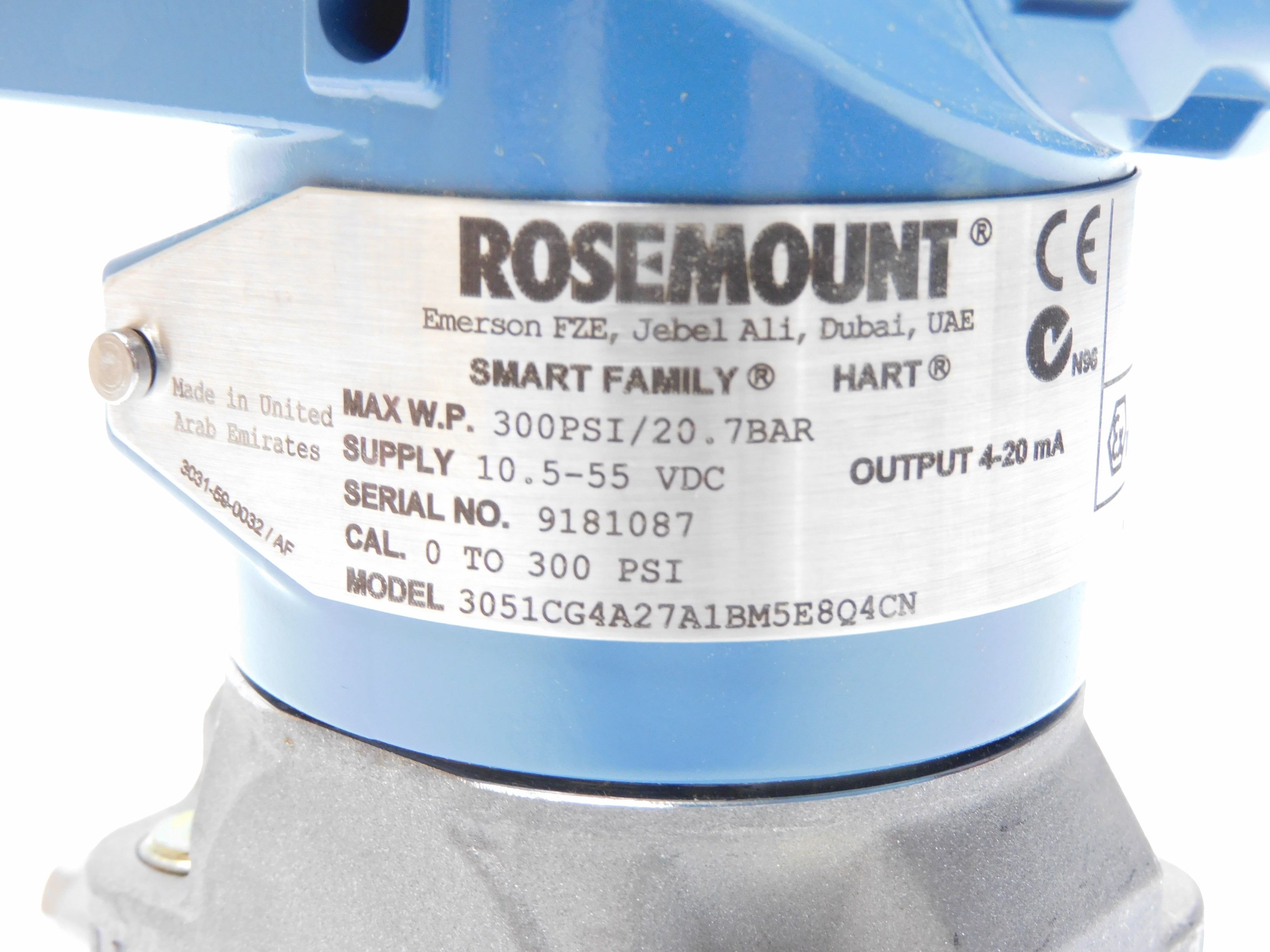 ROSEMOUNT 3051CG4A27A1BM5E8Q4CN NSMP