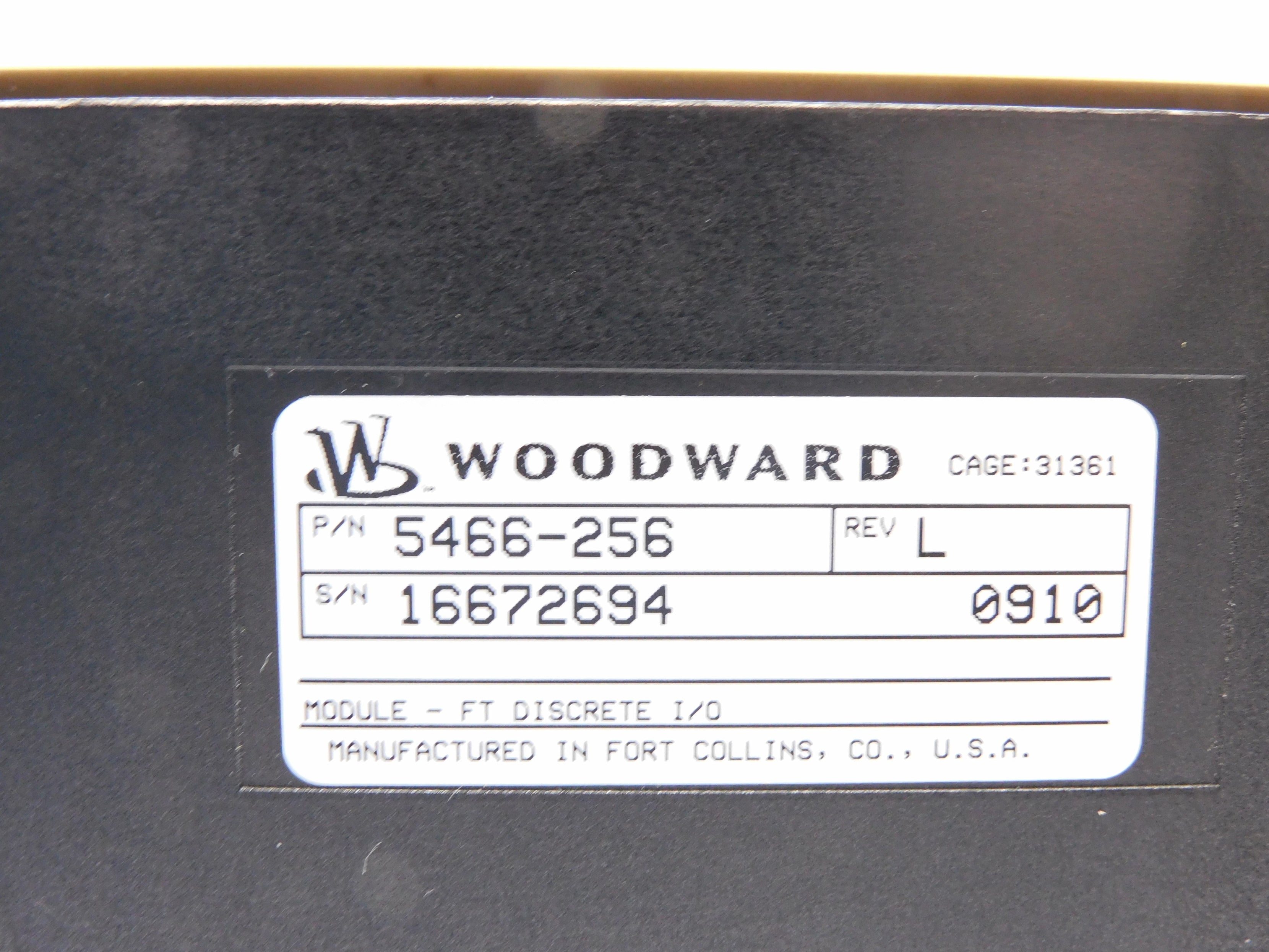 WOODWARD 5466-256 NSMP