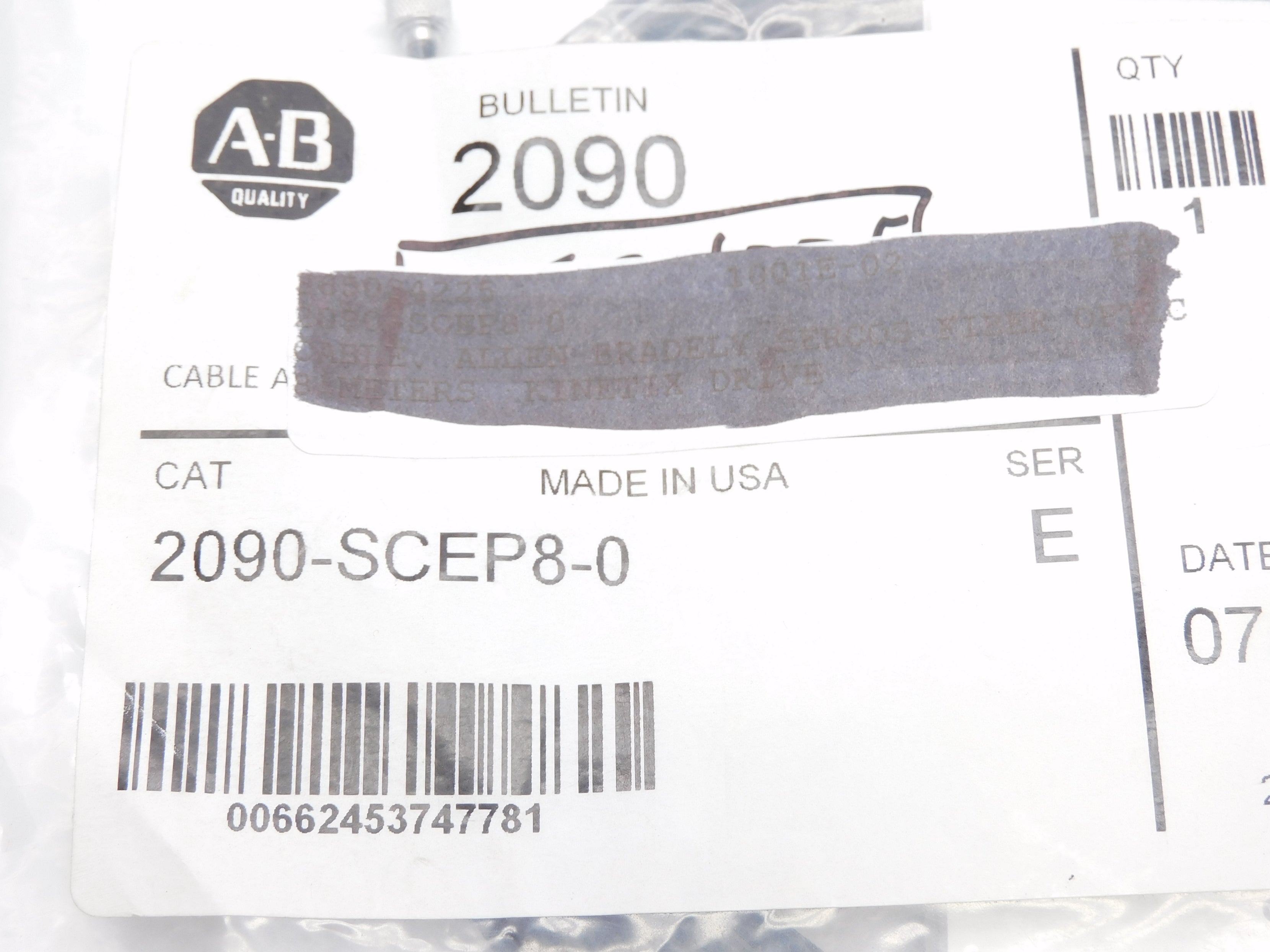 ALLEN BRADLEY 2090-SCEP8-0 SER. E NSMP