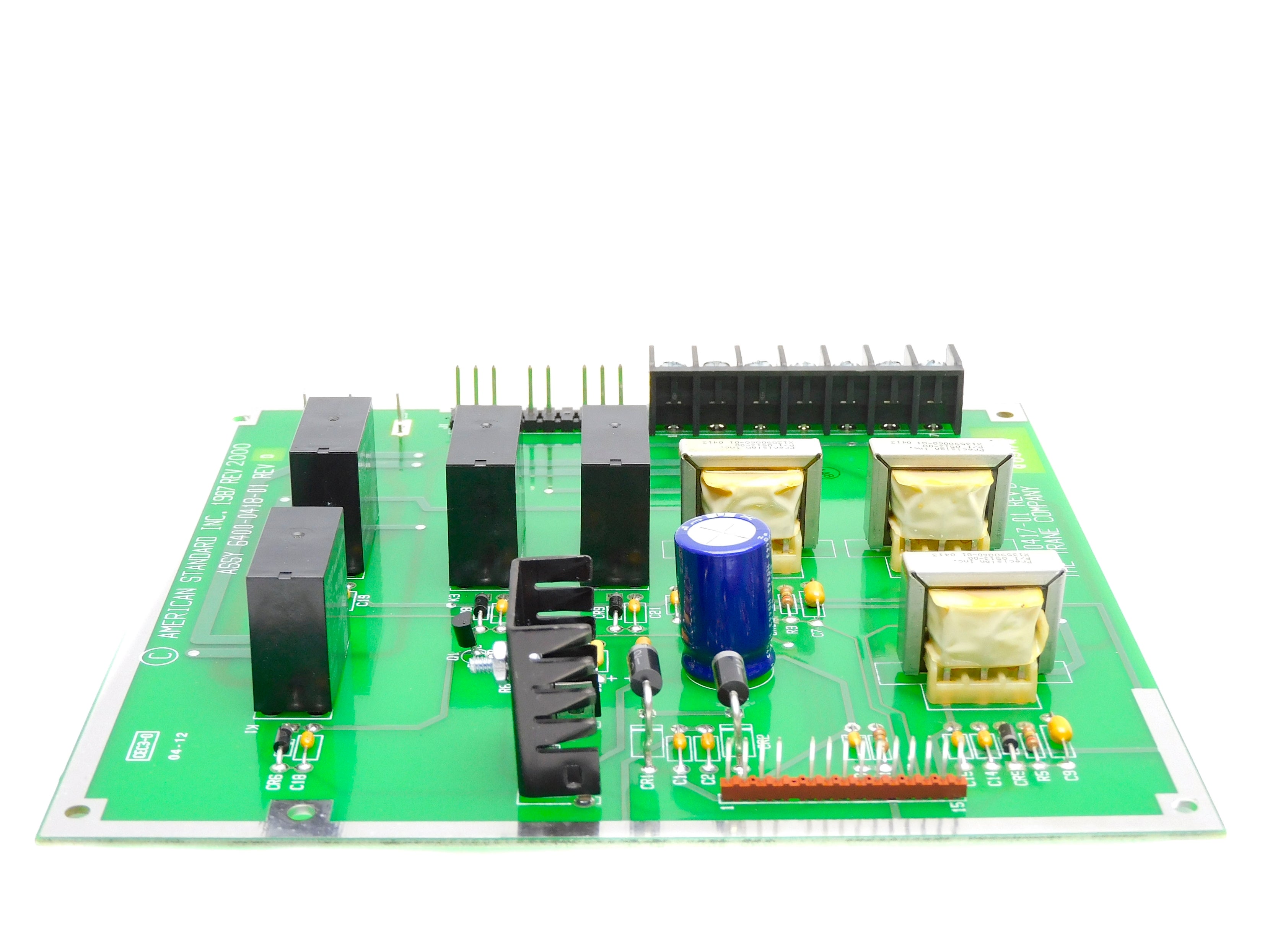 AMERICAN STANDARD 6400-0418-01 6400-0417-01 REV. D NSNP