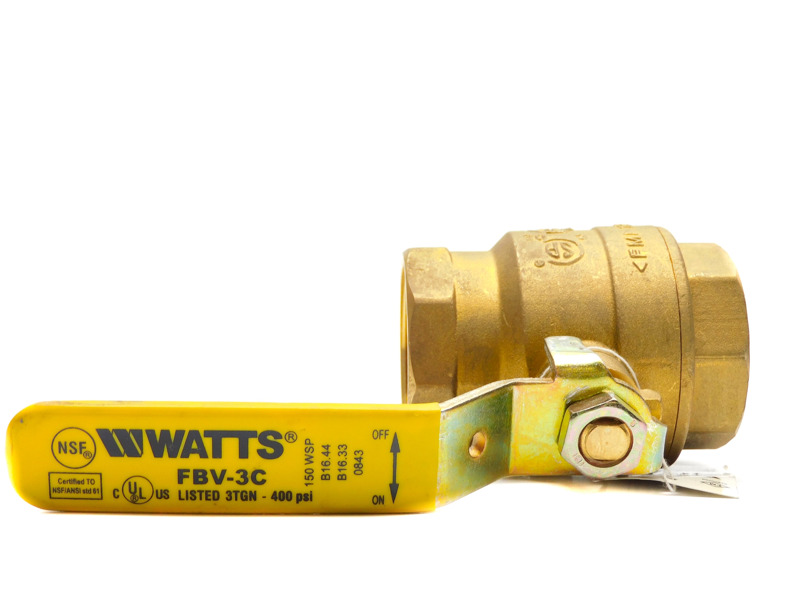 WATTS FBV-3C 400PSI NSNP