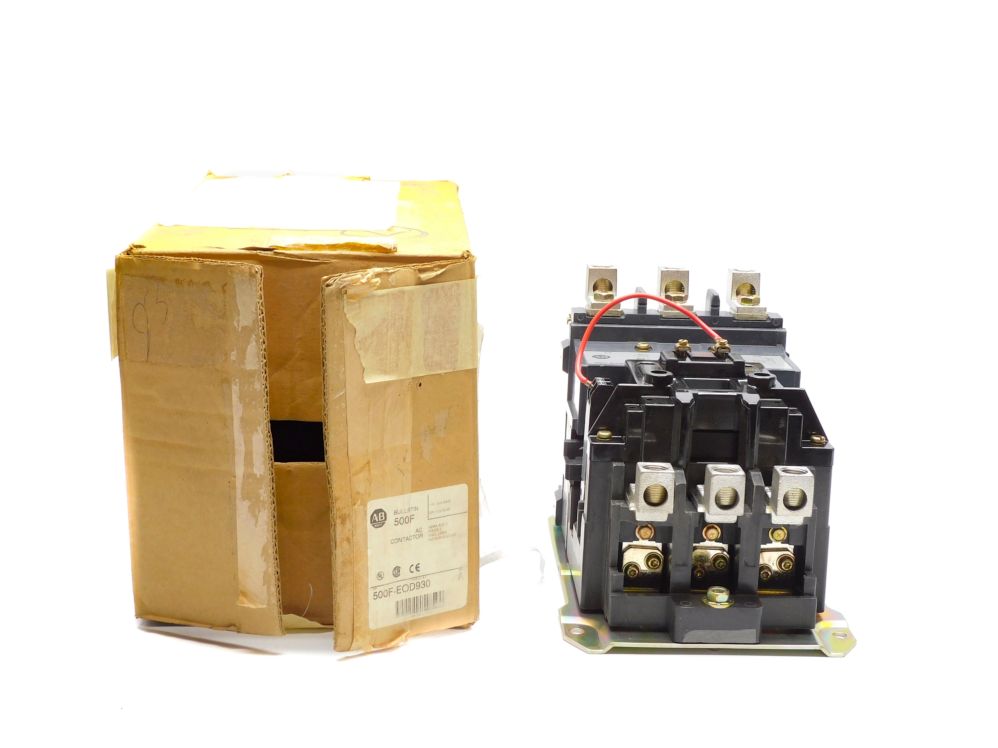 ALLEN BRADLEY 500F-EOD930 SER. A 110/115-120V 135A (BR/WH) NSMP