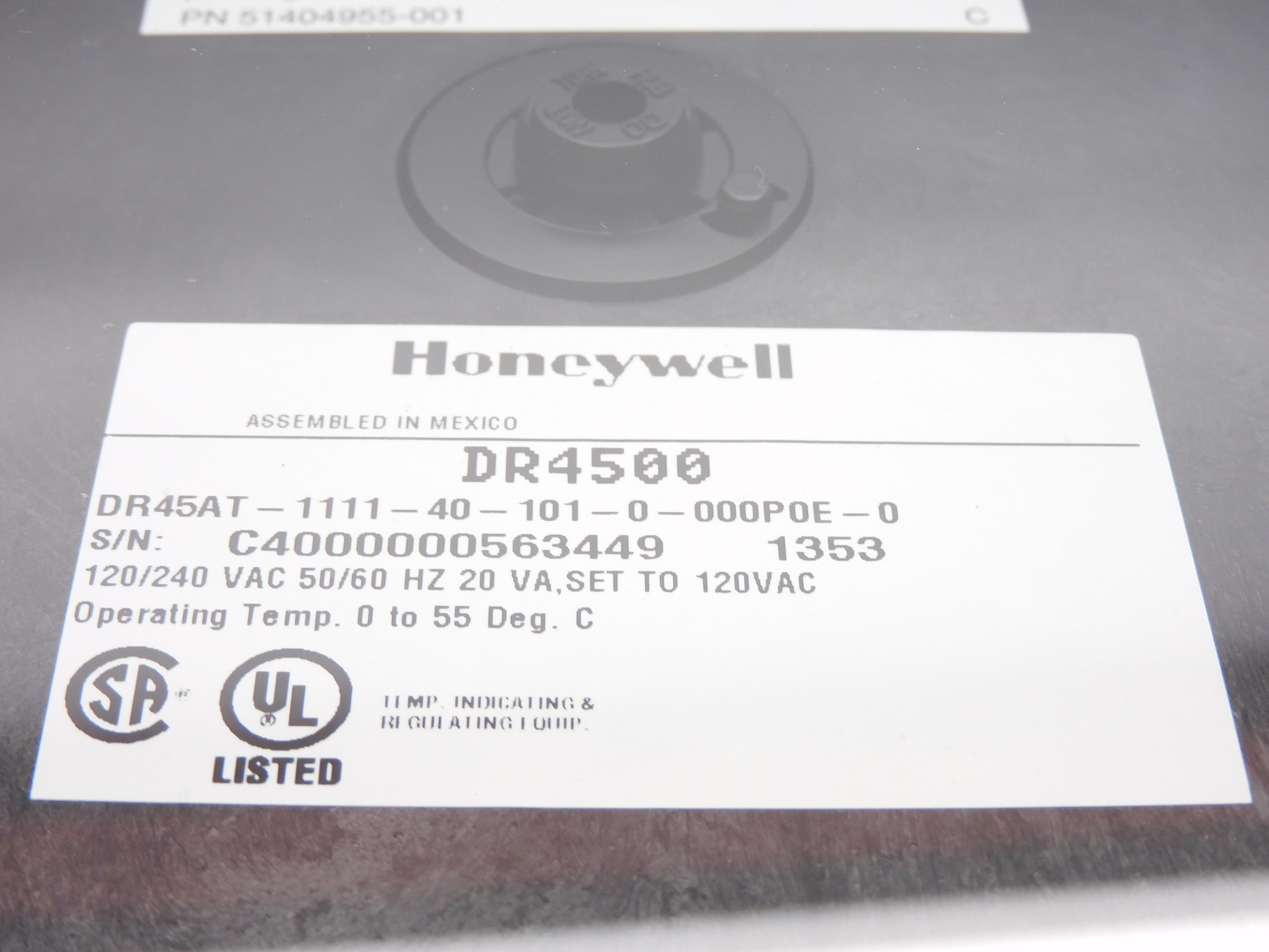 HONEYWELL DR45AT-1111-40-101-0-000P0E-0 NSNP