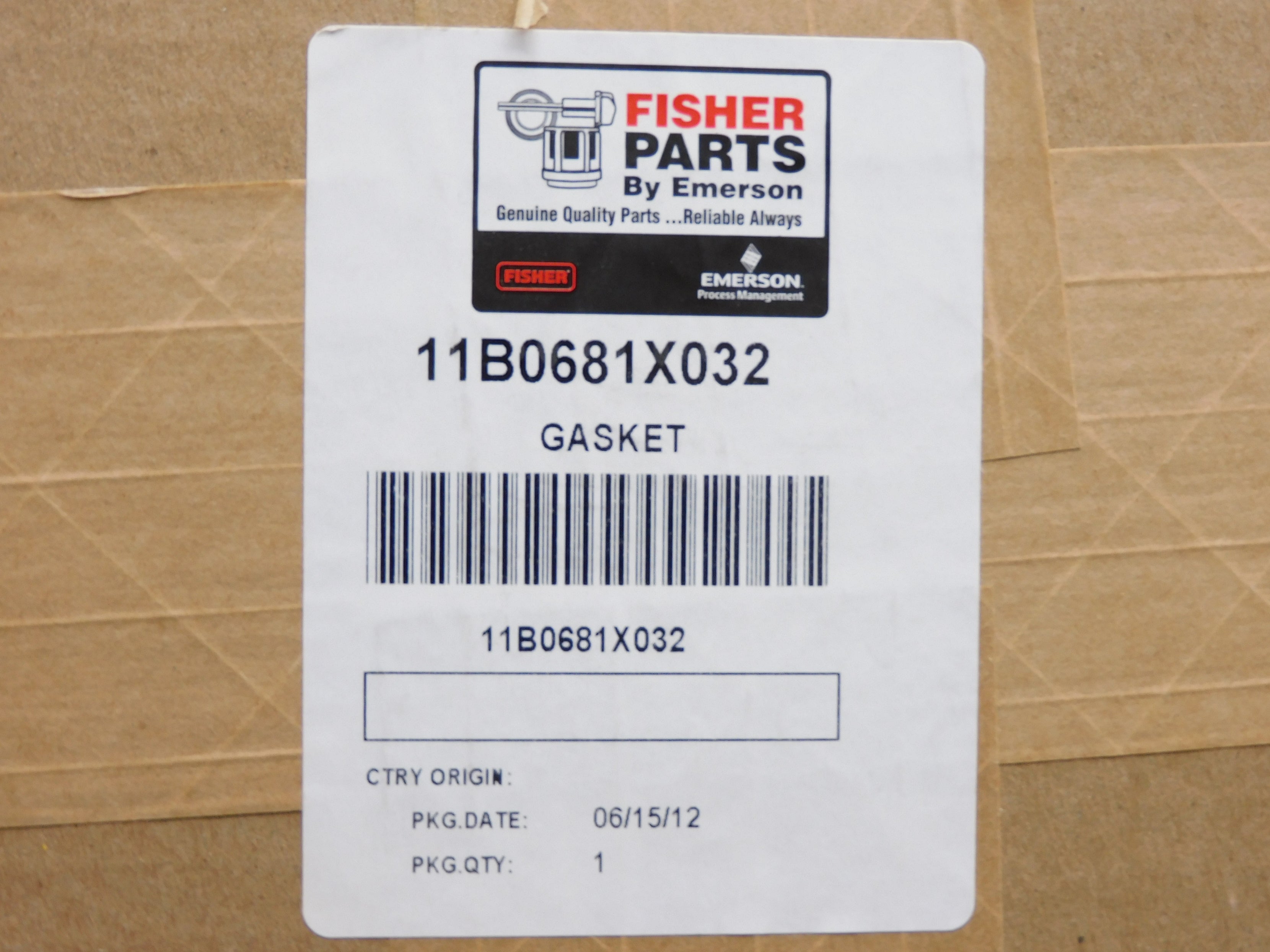 FISHER 11B0681X032 NSFS