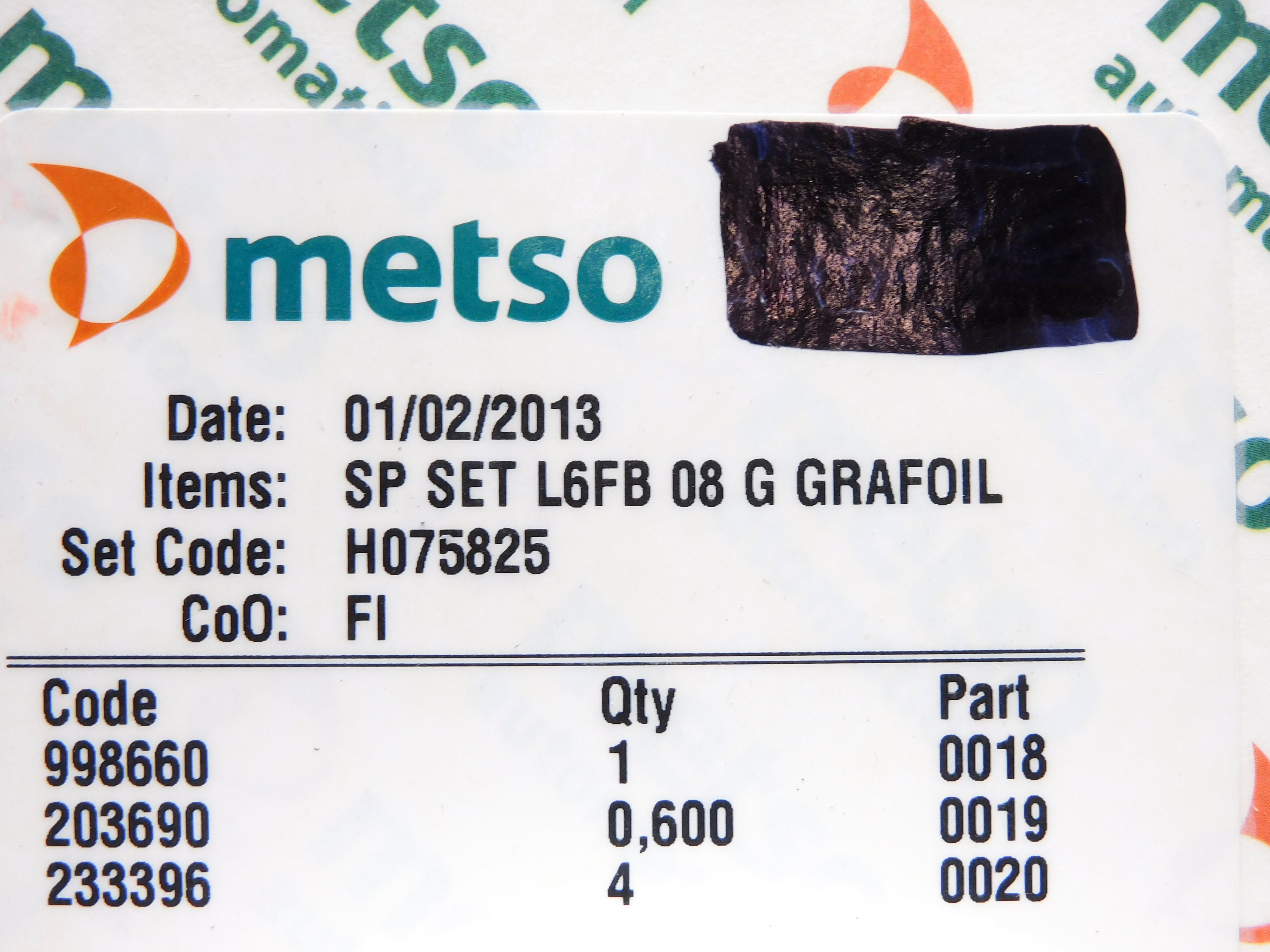 METSO H075825 NSMP