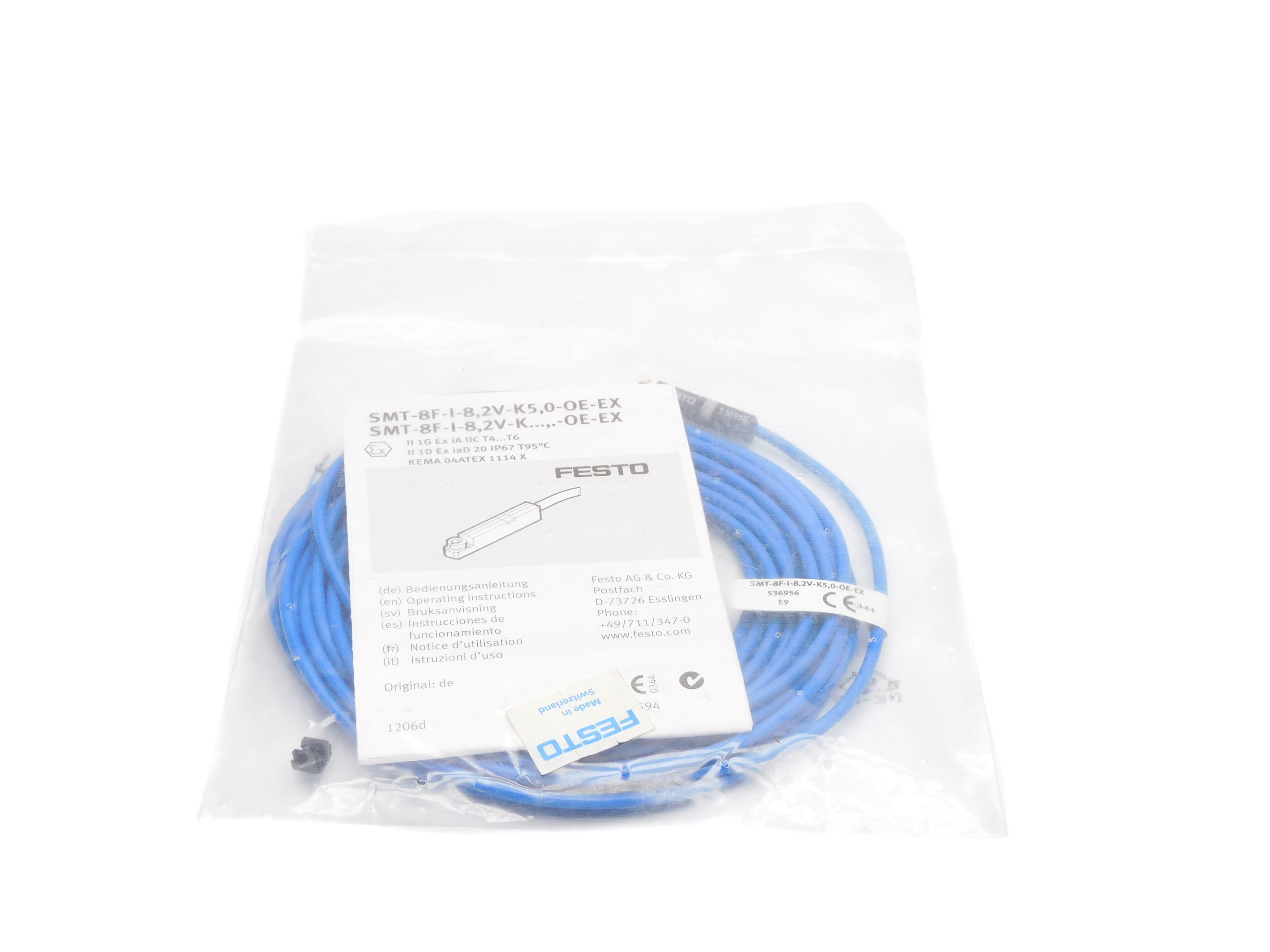 FESTO SMT-8F-I-8,2V-K5,0-0E-EX NSMP