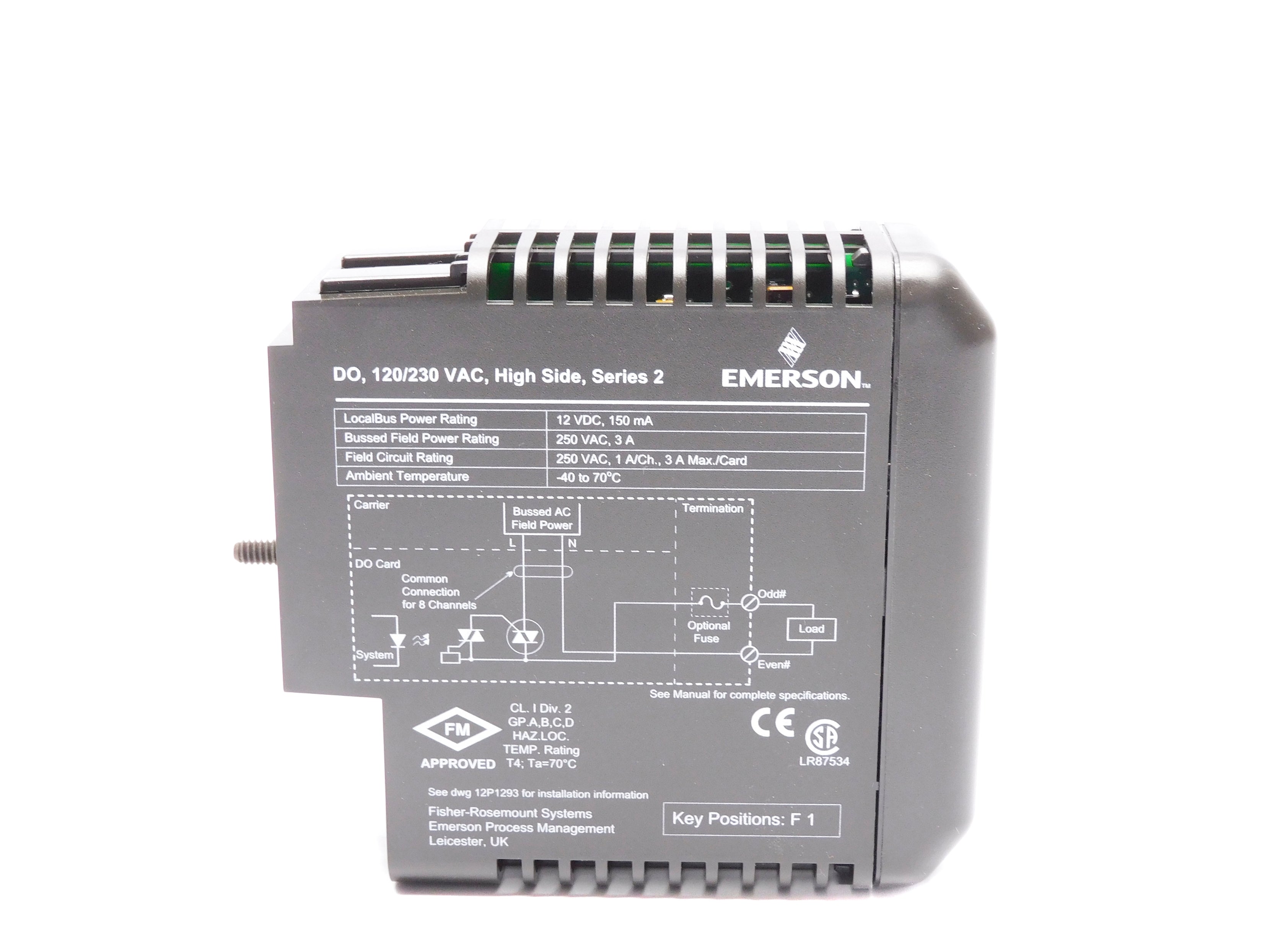 FISHER ROSEMOUNT KJ3210X1-BA1 12P3906X012 NSNP